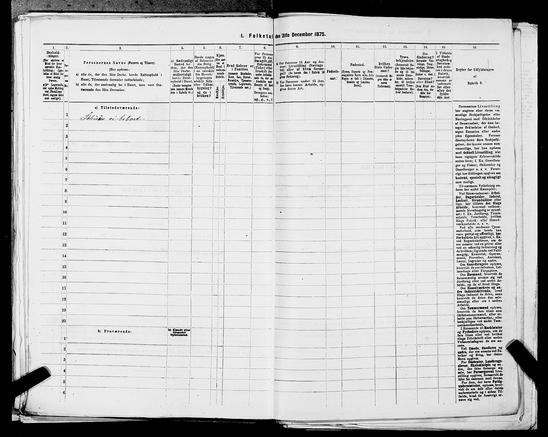 SAST, Folketelling 1875 for 1152L Torvastad prestegjeld, Torvastad sokn, Skåre sokn og Utsira sokn, 1875, s. 414