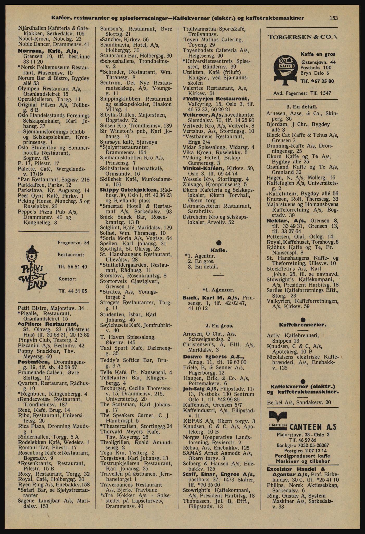 Kristiania/Oslo adressebok, PUBL/-, 1978-1979, s. 153