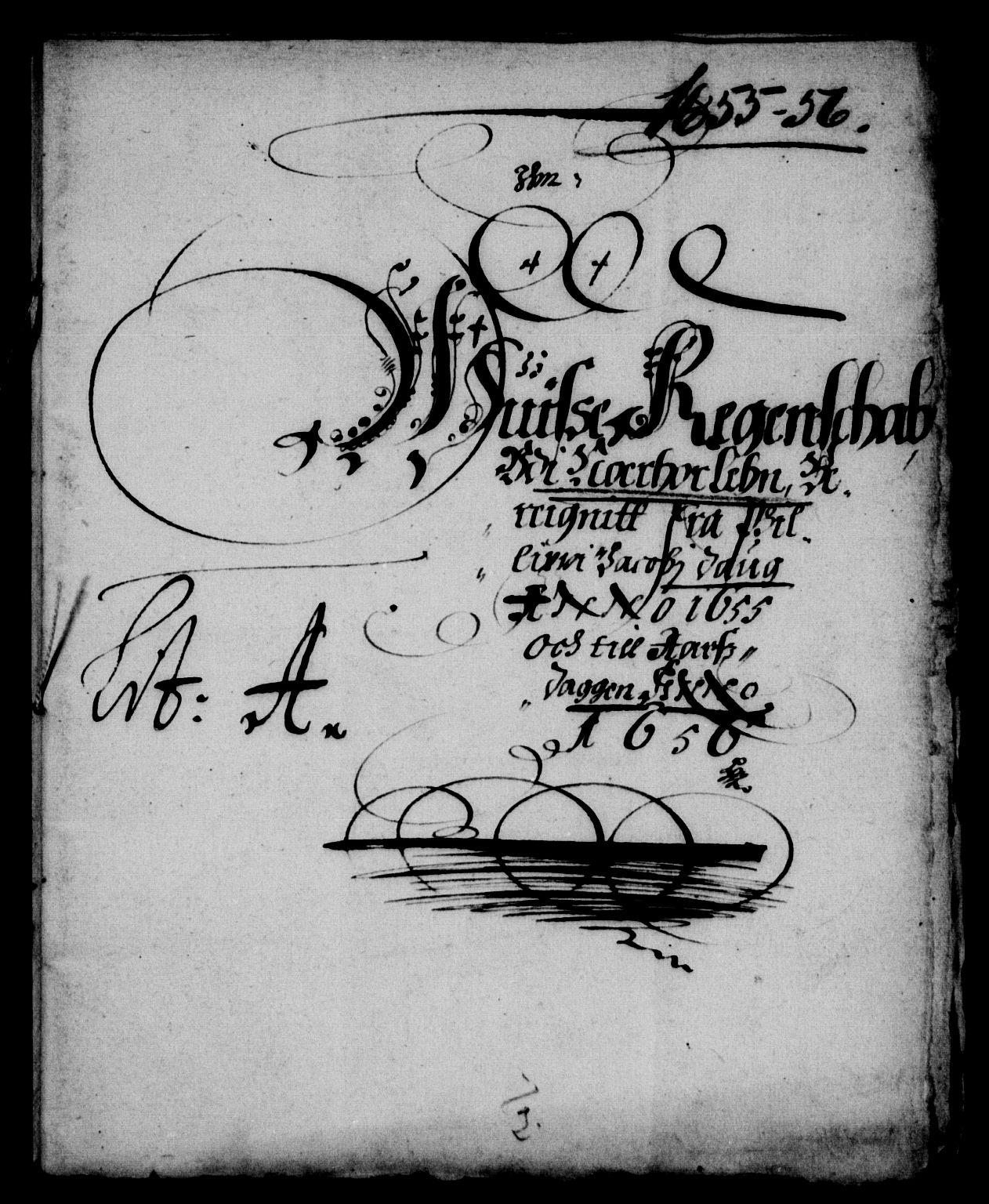 Rentekammeret inntil 1814, Reviderte regnskaper, Lensregnskaper, AV/RA-EA-5023/R/Rb/Rbt/L0130: Bergenhus len, 1654-1656
