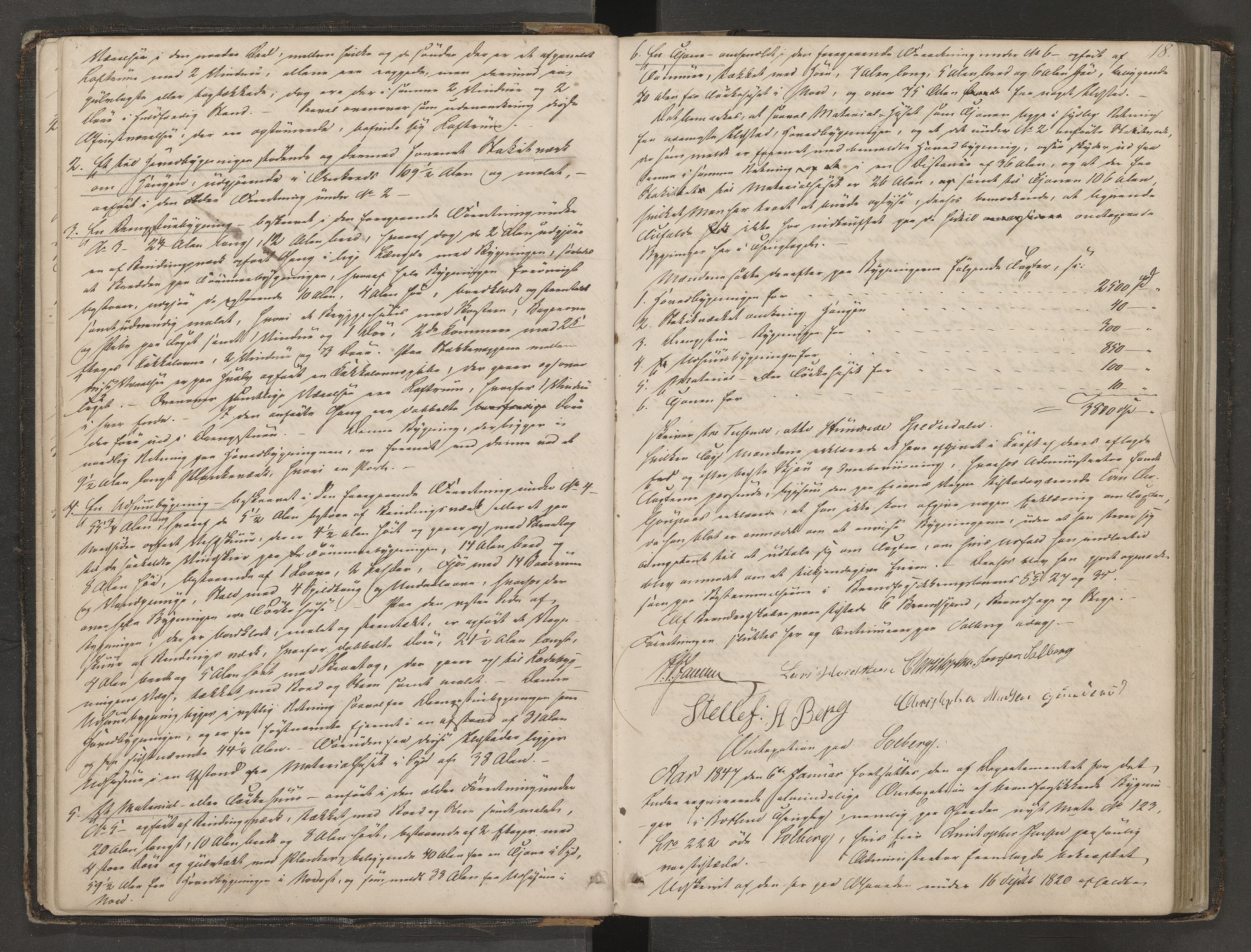Botne lensmannskontor, AV/SAKO-A-534/Y/Yf/Yfa/L0001: Branntakstprotokoll, 1846-1869