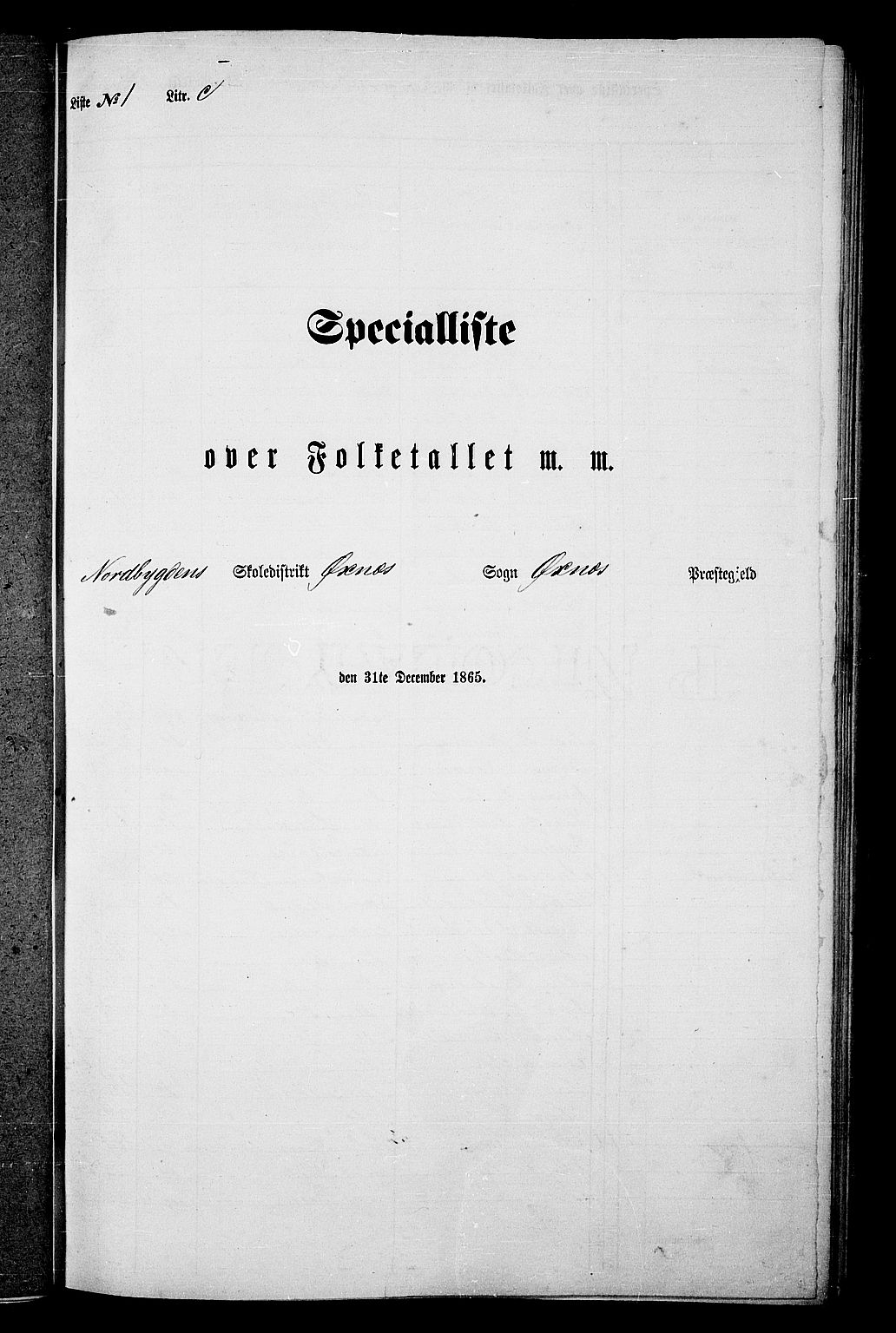 RA, Folketelling 1865 for 1868P Øksnes prestegjeld, 1865, s. 37