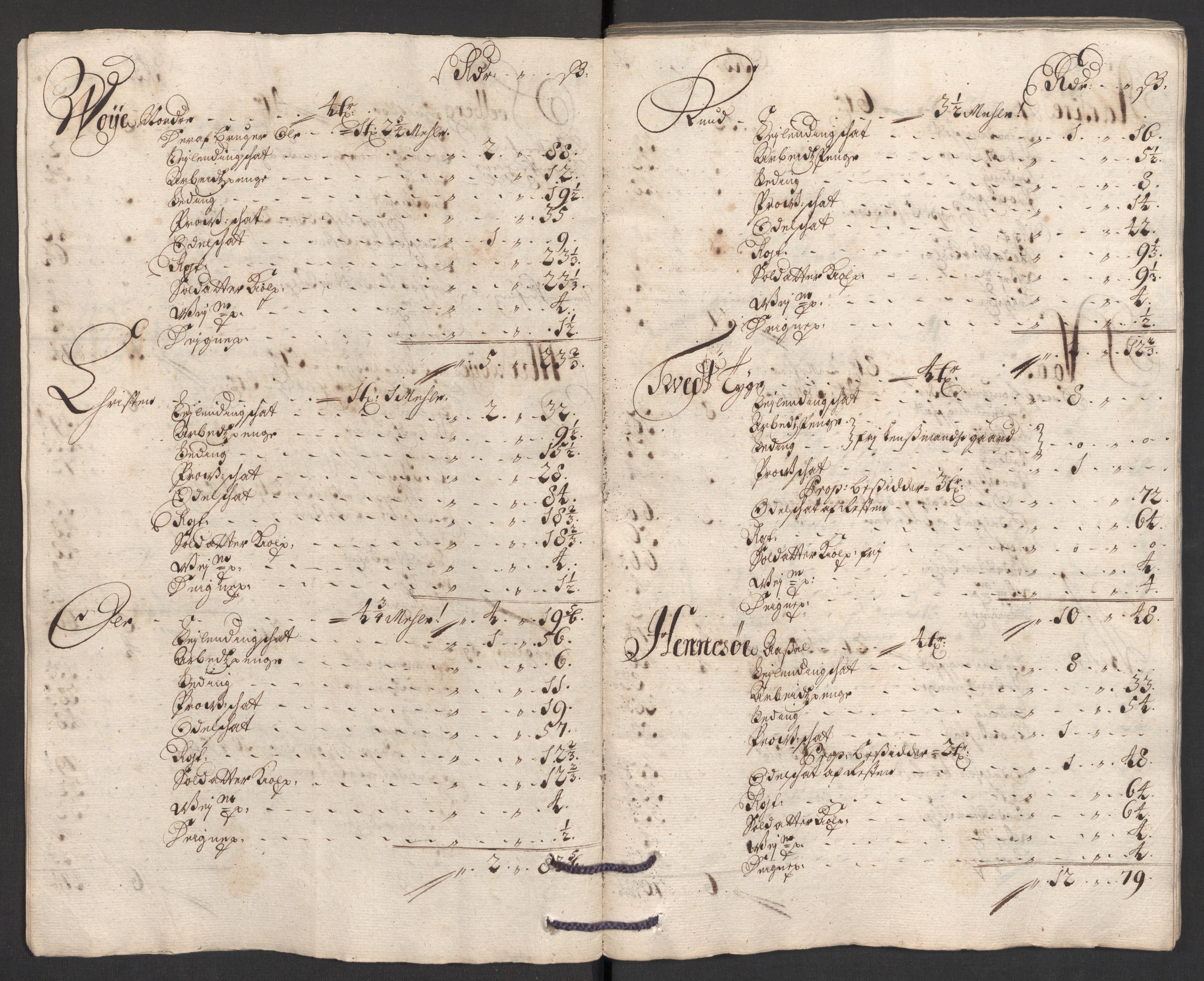 Rentekammeret inntil 1814, Reviderte regnskaper, Fogderegnskap, RA/EA-4092/R36/L2114: Fogderegnskap Øvre og Nedre Telemark og Bamble, 1705, s. 33
