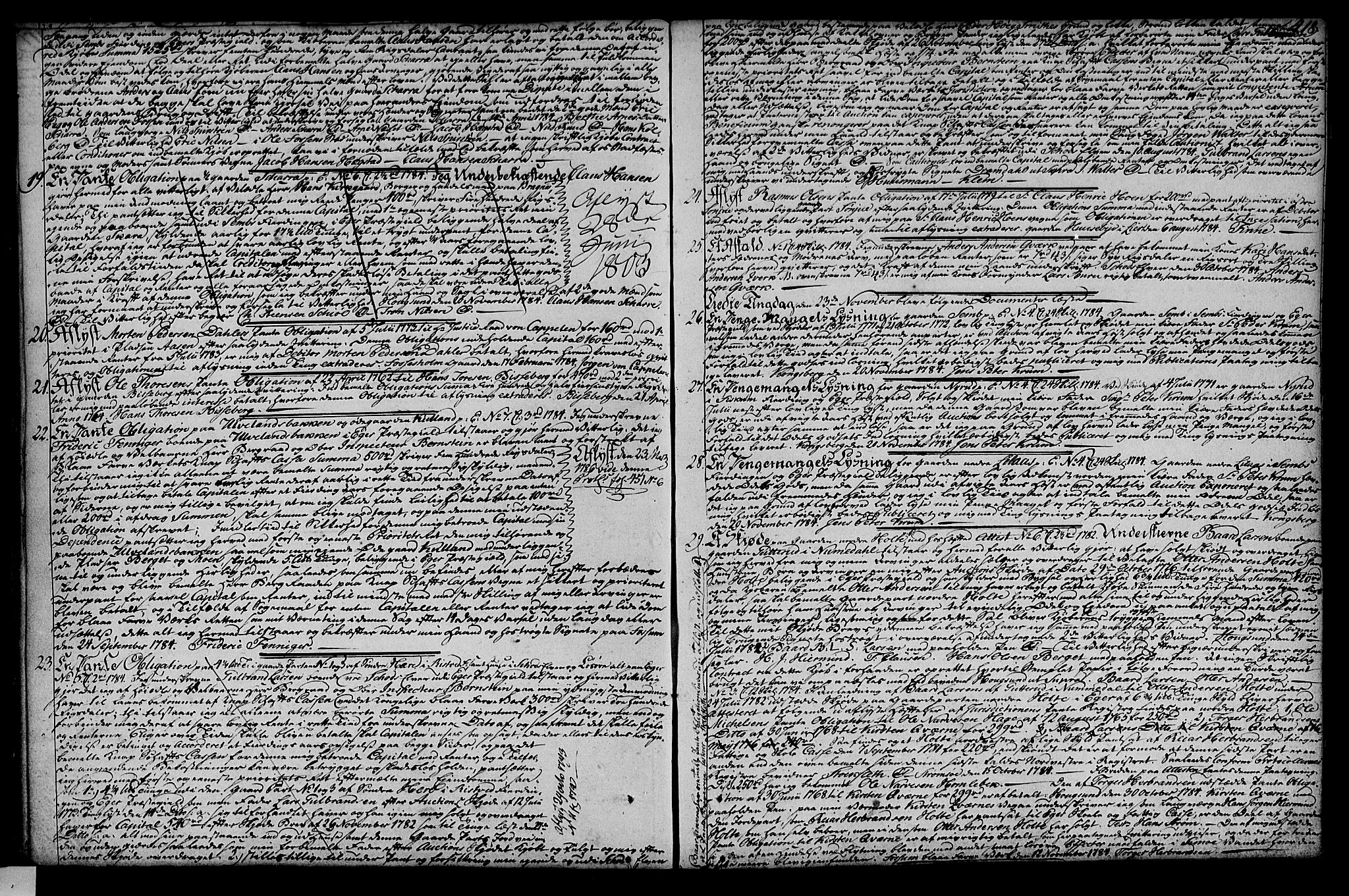 Eiker, Modum og Sigdal sorenskriveri, SAKO/A-123/G/Ga/Gaa/L0004b: Pantebok nr. I 4b, 1779-1788, s. 418