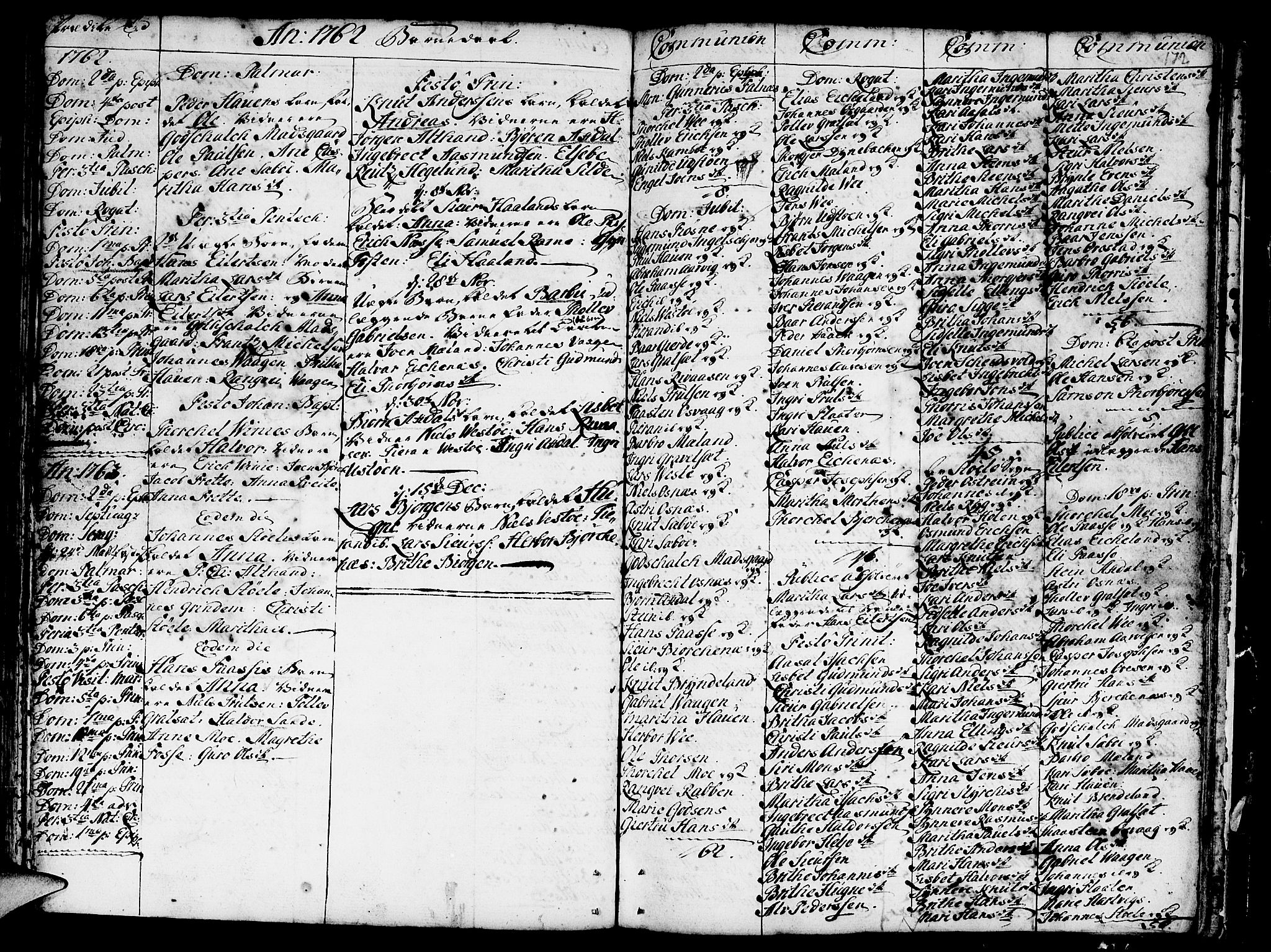 Etne sokneprestembete, SAB/A-75001/H/Haa: Ministerialbok nr. A 3 /3, 1755-1782, s. 172