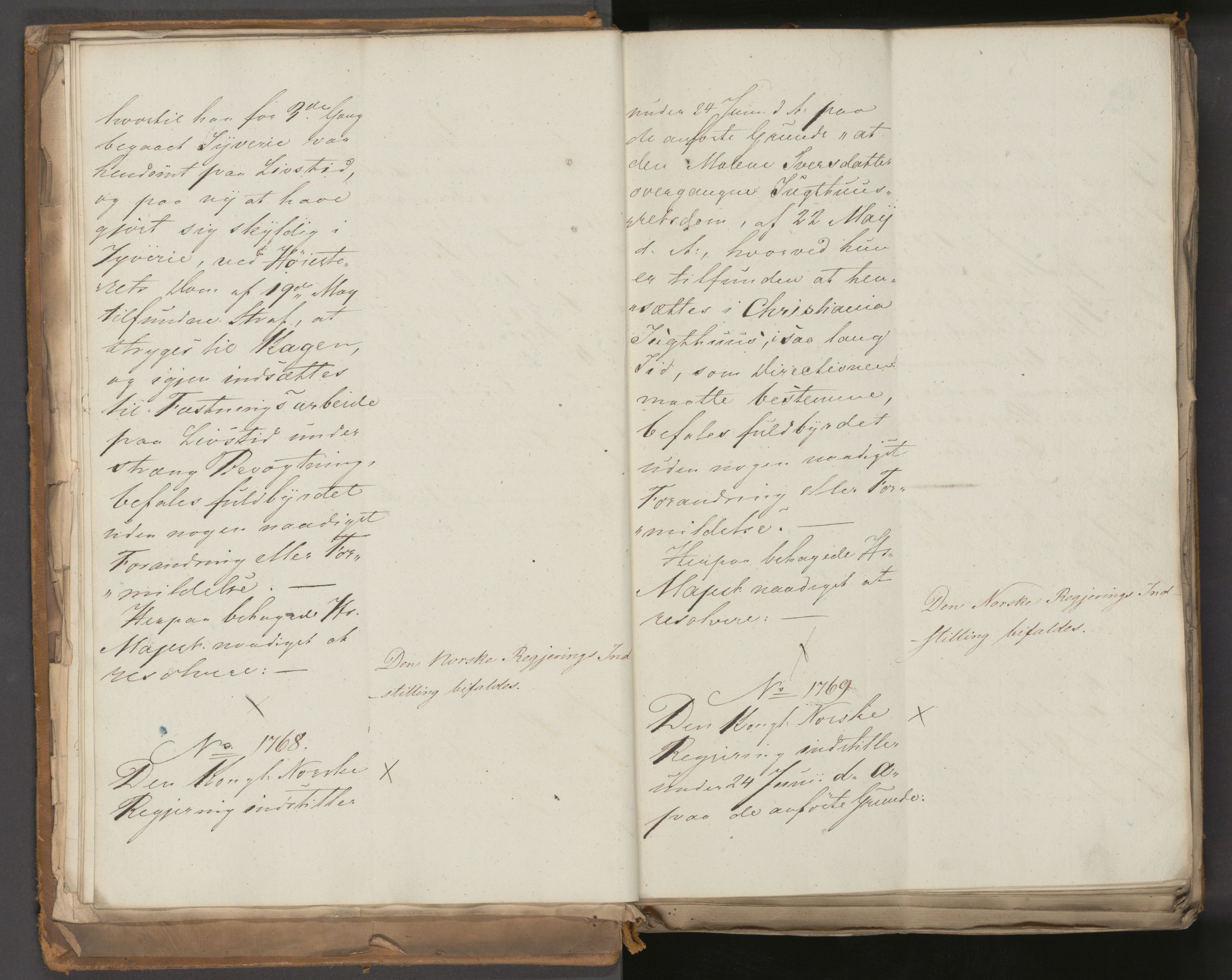 Statsrådssekretariatet, AV/RA-S-1001/A/Ab/L0019: Kgl. res. nr. 1753-2274, 2. halvår, 1824