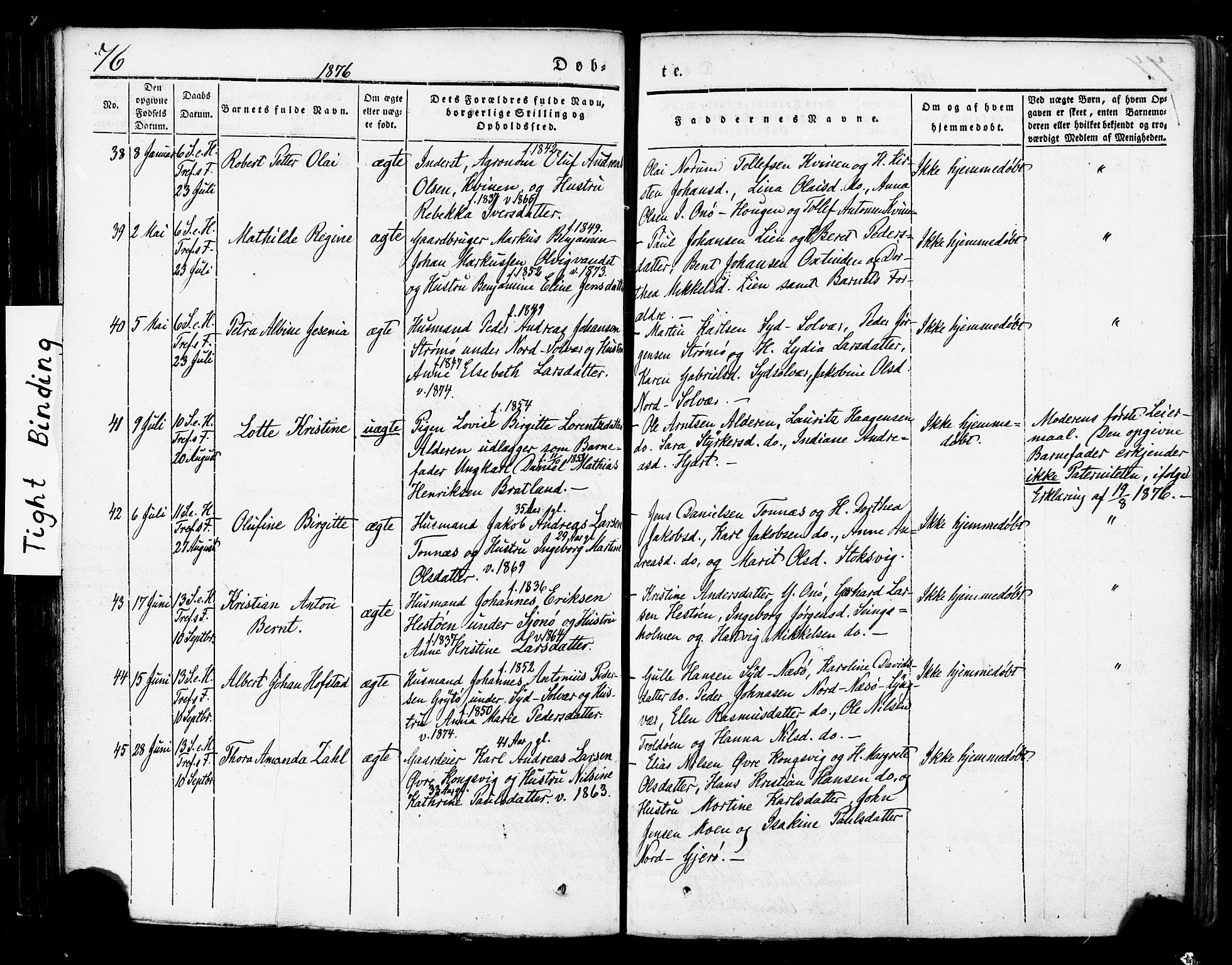 Ministerialprotokoller, klokkerbøker og fødselsregistre - Nordland, AV/SAT-A-1459/839/L0567: Ministerialbok nr. 839A04, 1863-1879, s. 76