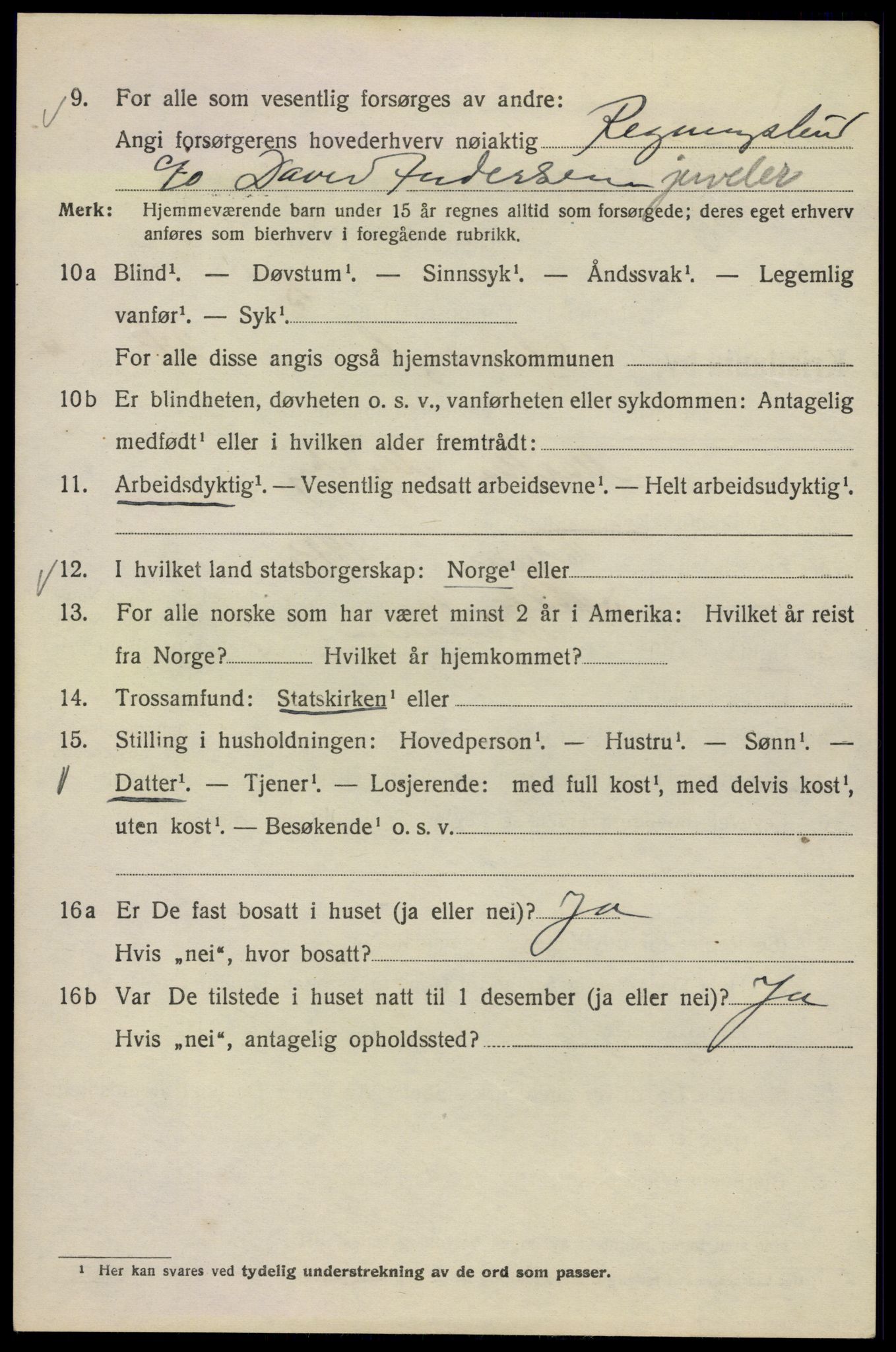 SAO, Folketelling 1920 for 0301 Kristiania kjøpstad, 1920, s. 541802