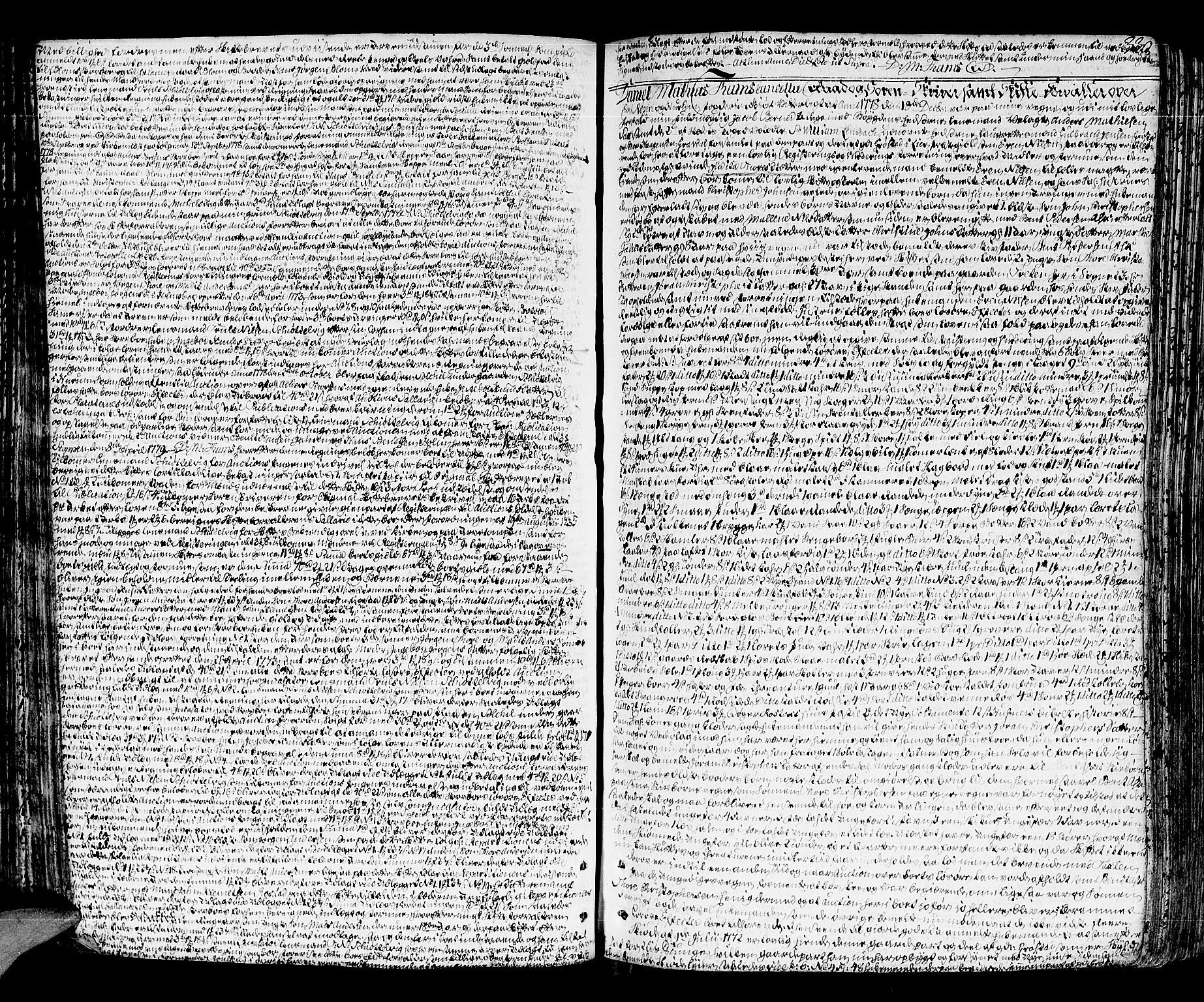 Lier, Røyken og Hurum sorenskriveri, AV/SAKO-A-89/H/Hc/L0006: Skifteprotokoll, 1773-1789, s. 329b-330a