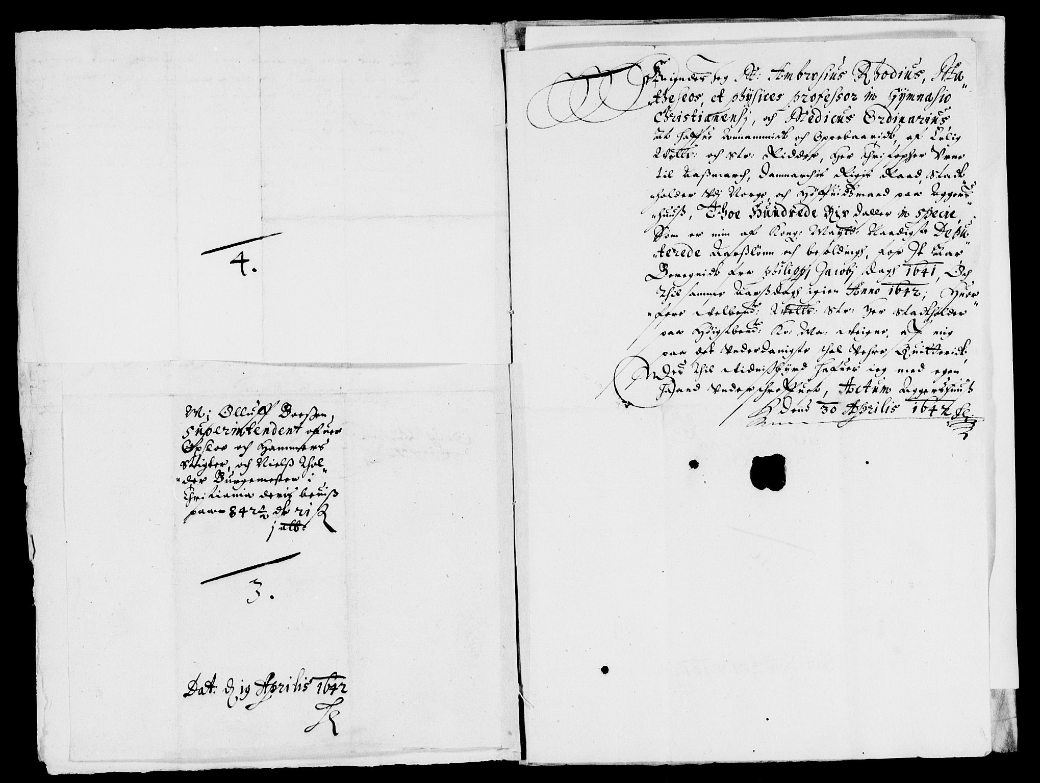Rentekammeret inntil 1814, Reviderte regnskaper, Lensregnskaper, AV/RA-EA-5023/R/Rb/Rba/L0163: Akershus len, 1629-1642