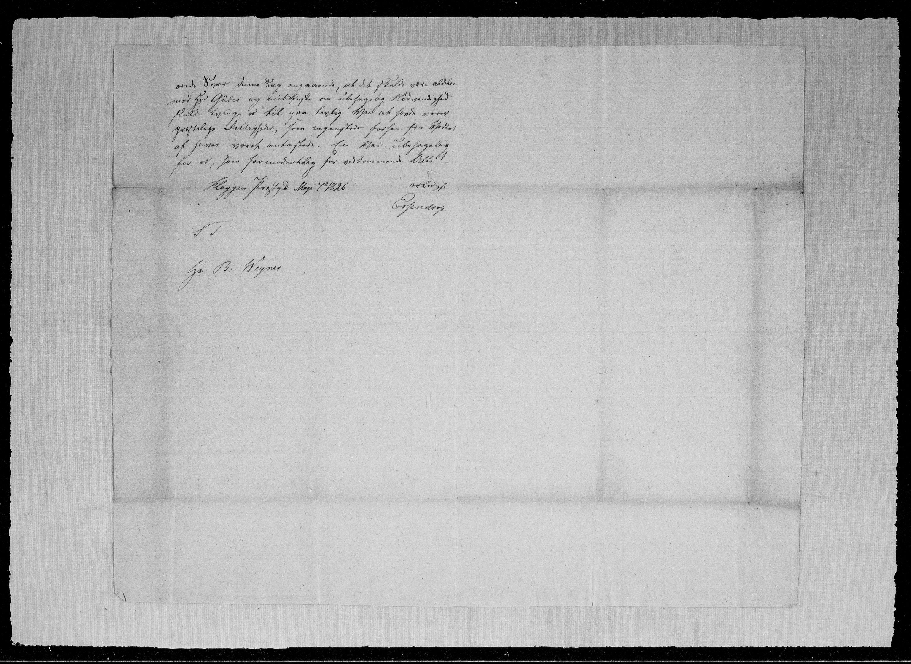 Modums Blaafarveværk, RA/PA-0157/G/Gb/L0093/0001: -- / Innkomne brev A - L, 1824-1825, s. 4