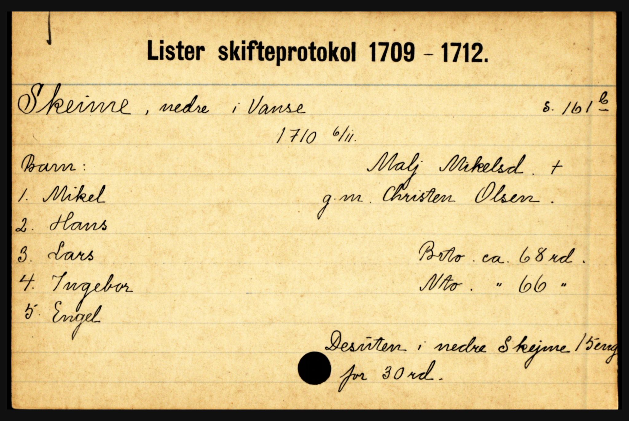 Lister sorenskriveri, AV/SAK-1221-0003/H, s. 33685