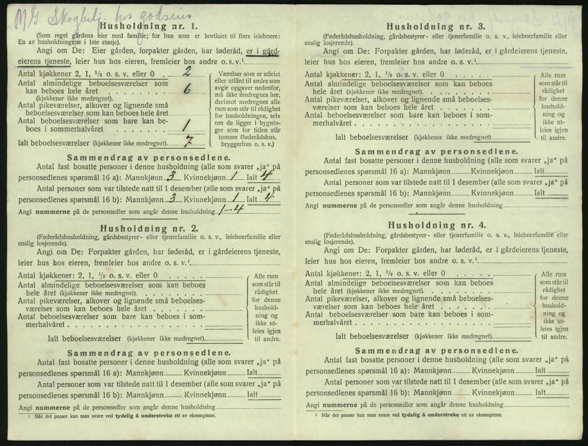 SAKO, Folketelling 1920 for 0726 Brunlanes herred, 1920, s. 1828