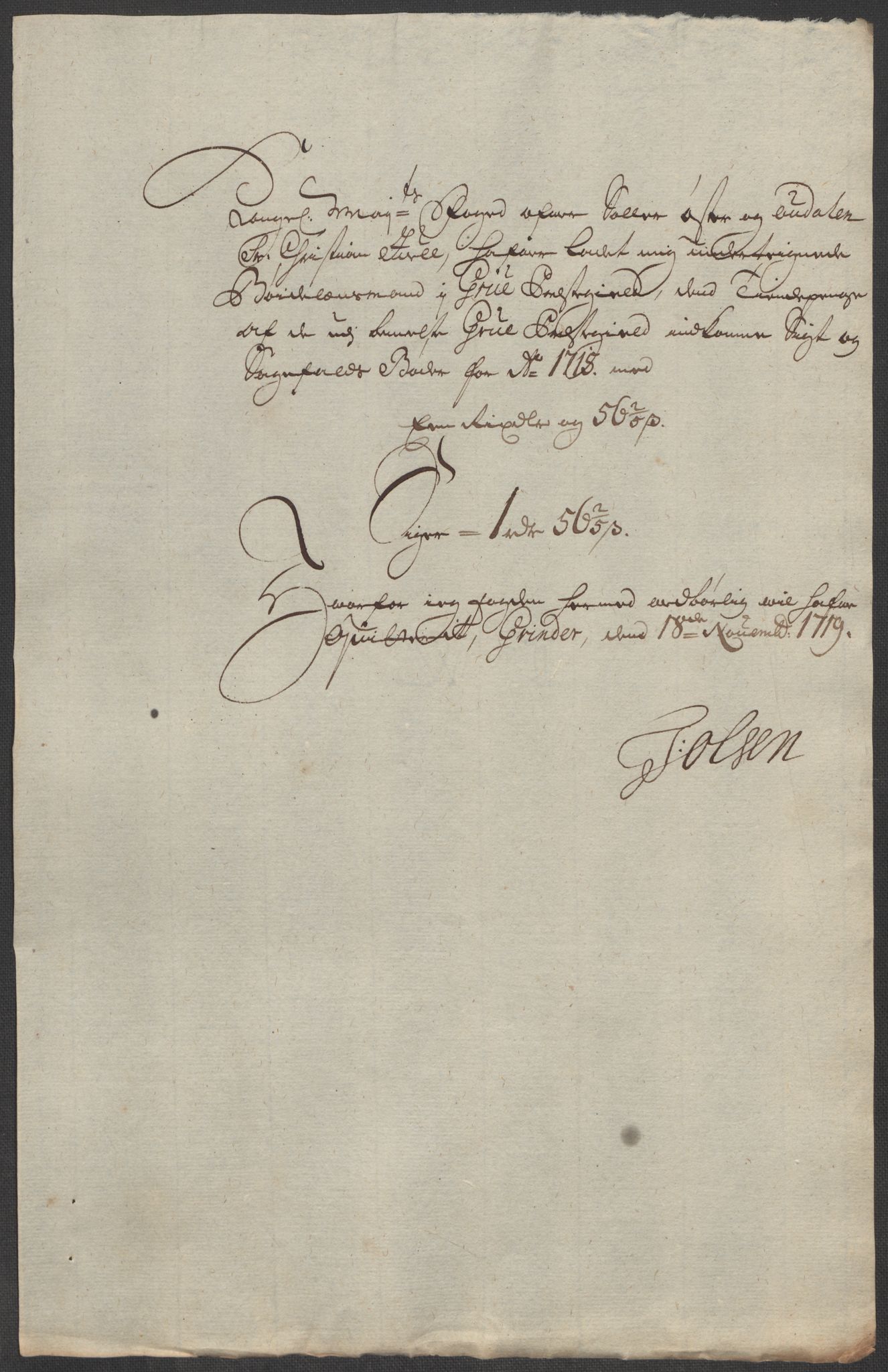 Rentekammeret inntil 1814, Reviderte regnskaper, Fogderegnskap, AV/RA-EA-4092/R13/L0854: Fogderegnskap Solør, Odal og Østerdal, 1715, s. 167