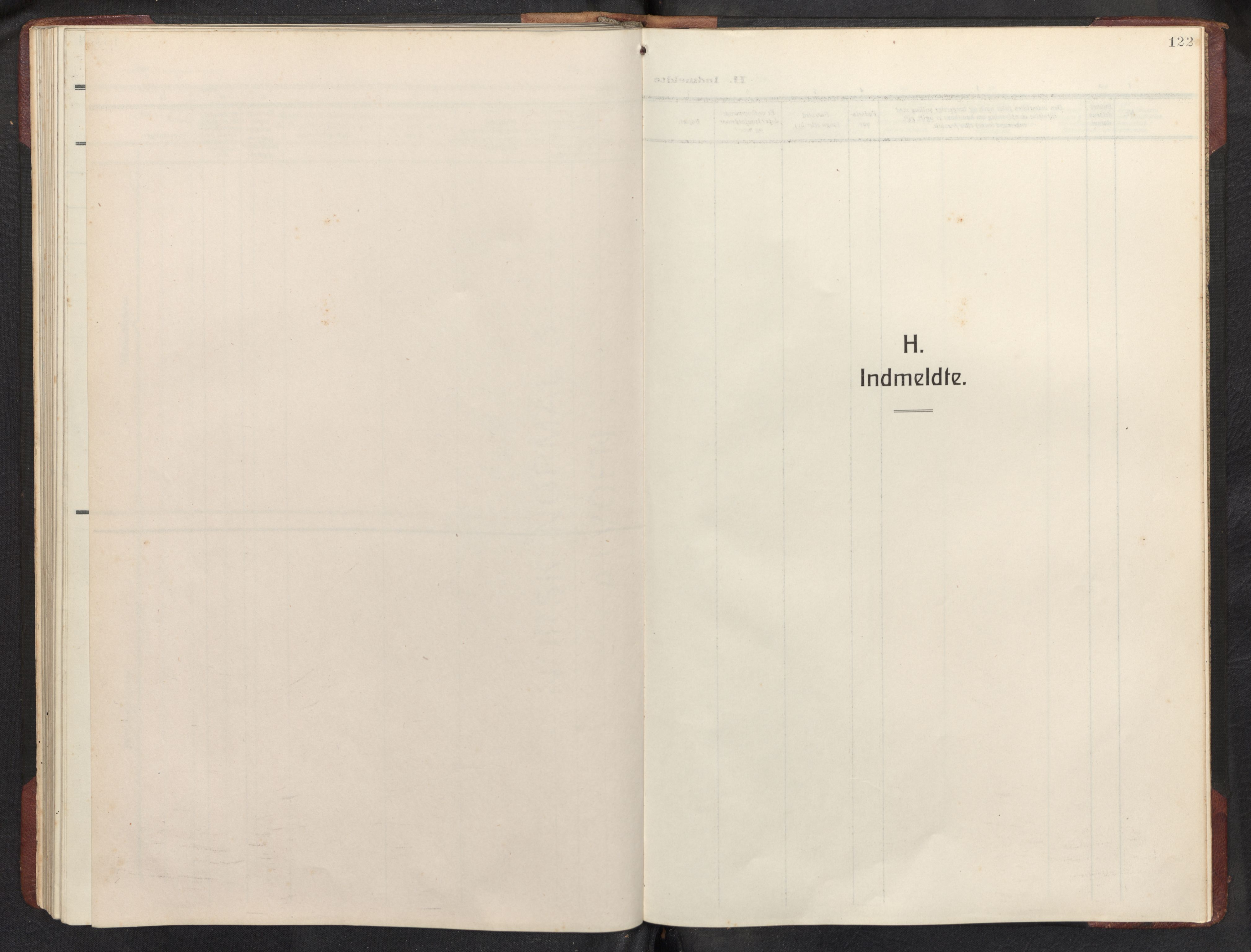 Bremanger sokneprestembete, SAB/A-82201/H/Hab/Habb/L0002: Klokkerbok nr. B 2, 1926-1945, s. 121b-122a