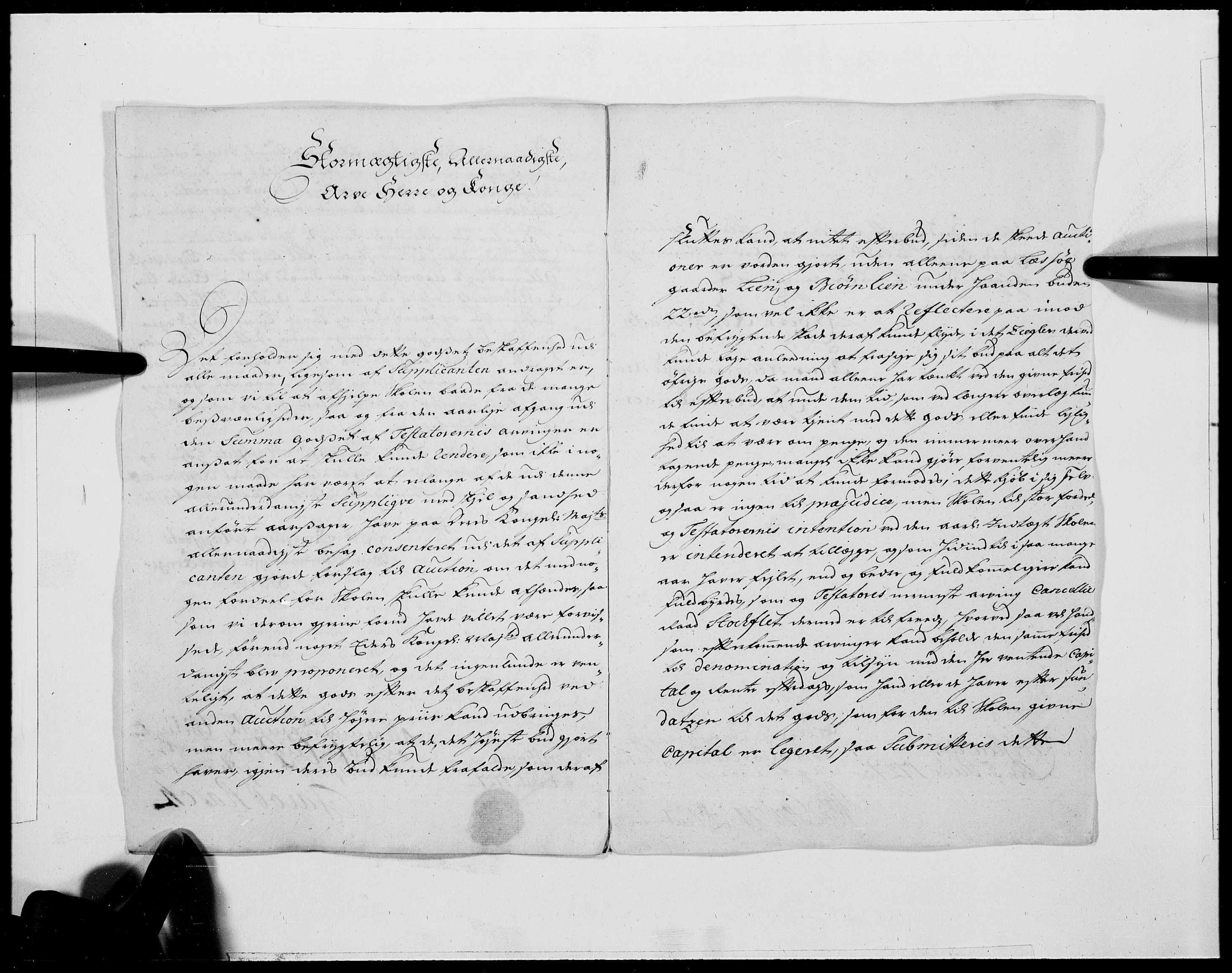 Danske Kanselli 1572-1799, AV/RA-EA-3023/F/Fc/Fcc/Fcca/L0101: Norske innlegg 1572-1799, 1727, s. 94