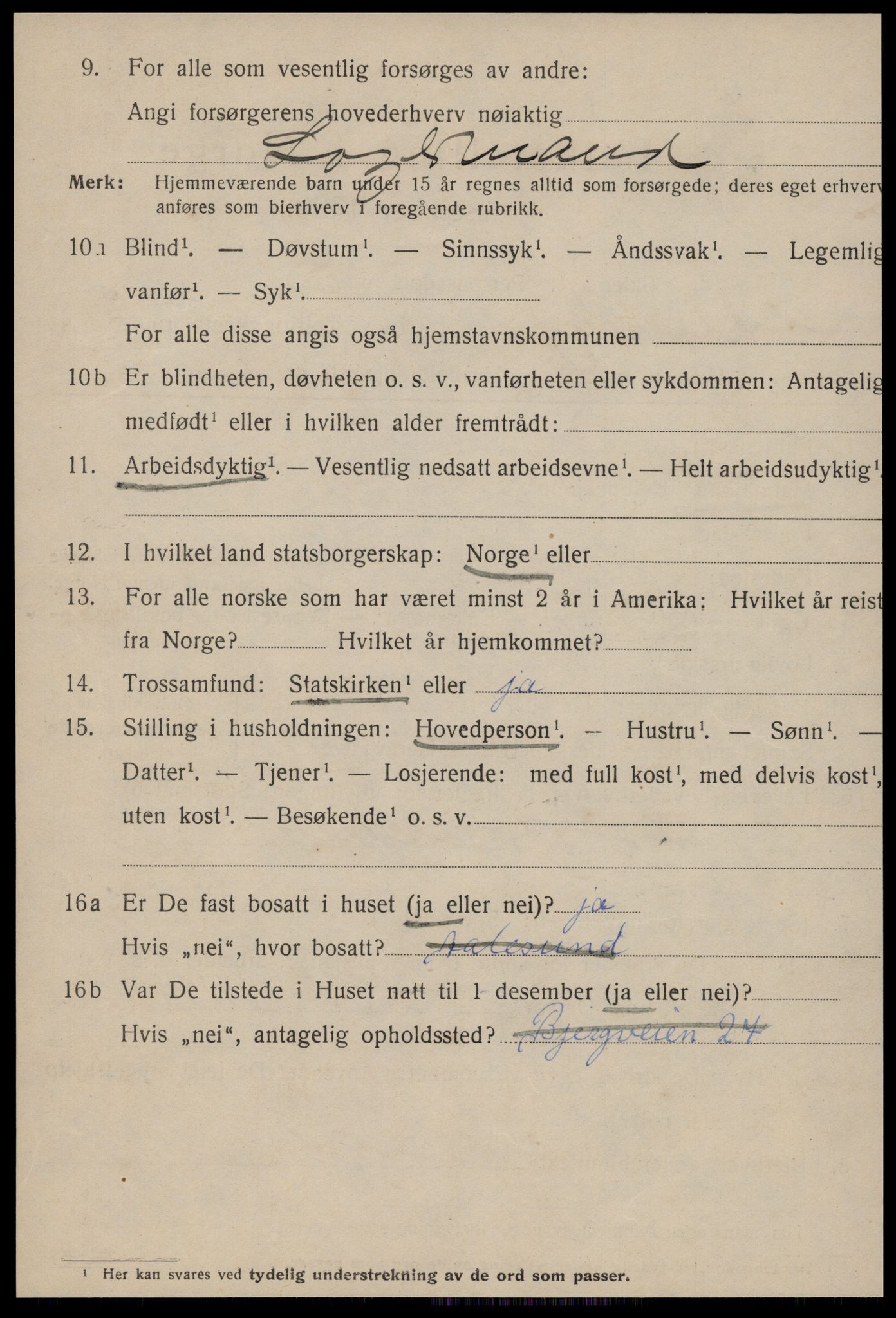 SAT, Folketelling 1920 for 1501 Ålesund kjøpstad, 1920, s. 12079