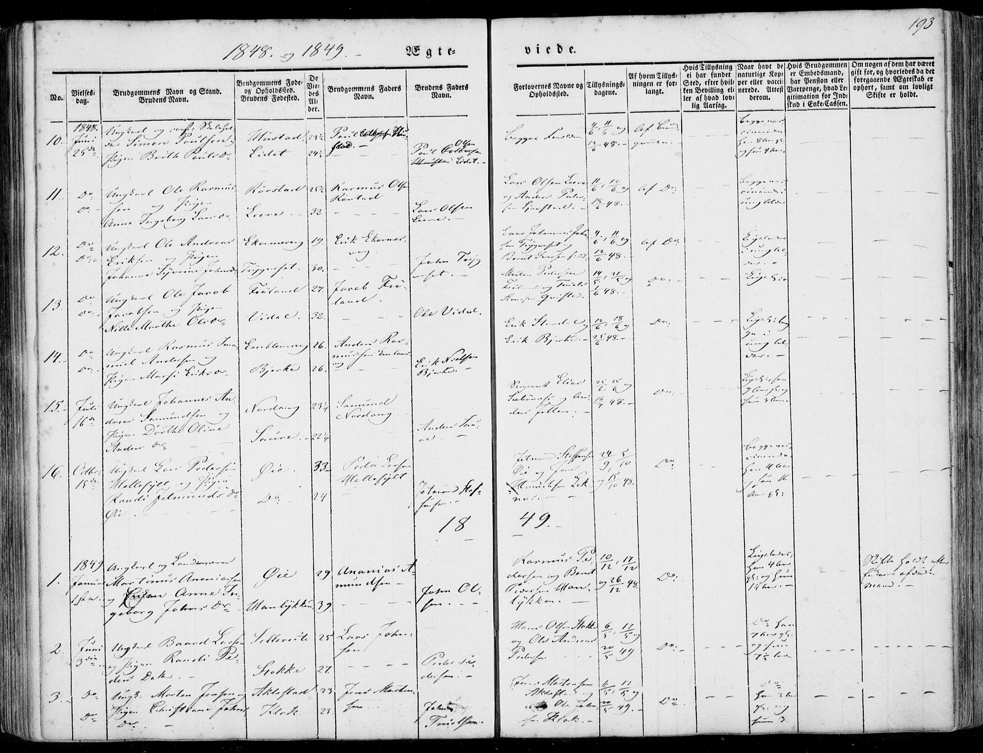 Ministerialprotokoller, klokkerbøker og fødselsregistre - Møre og Romsdal, SAT/A-1454/515/L0209: Ministerialbok nr. 515A05, 1847-1868, s. 193