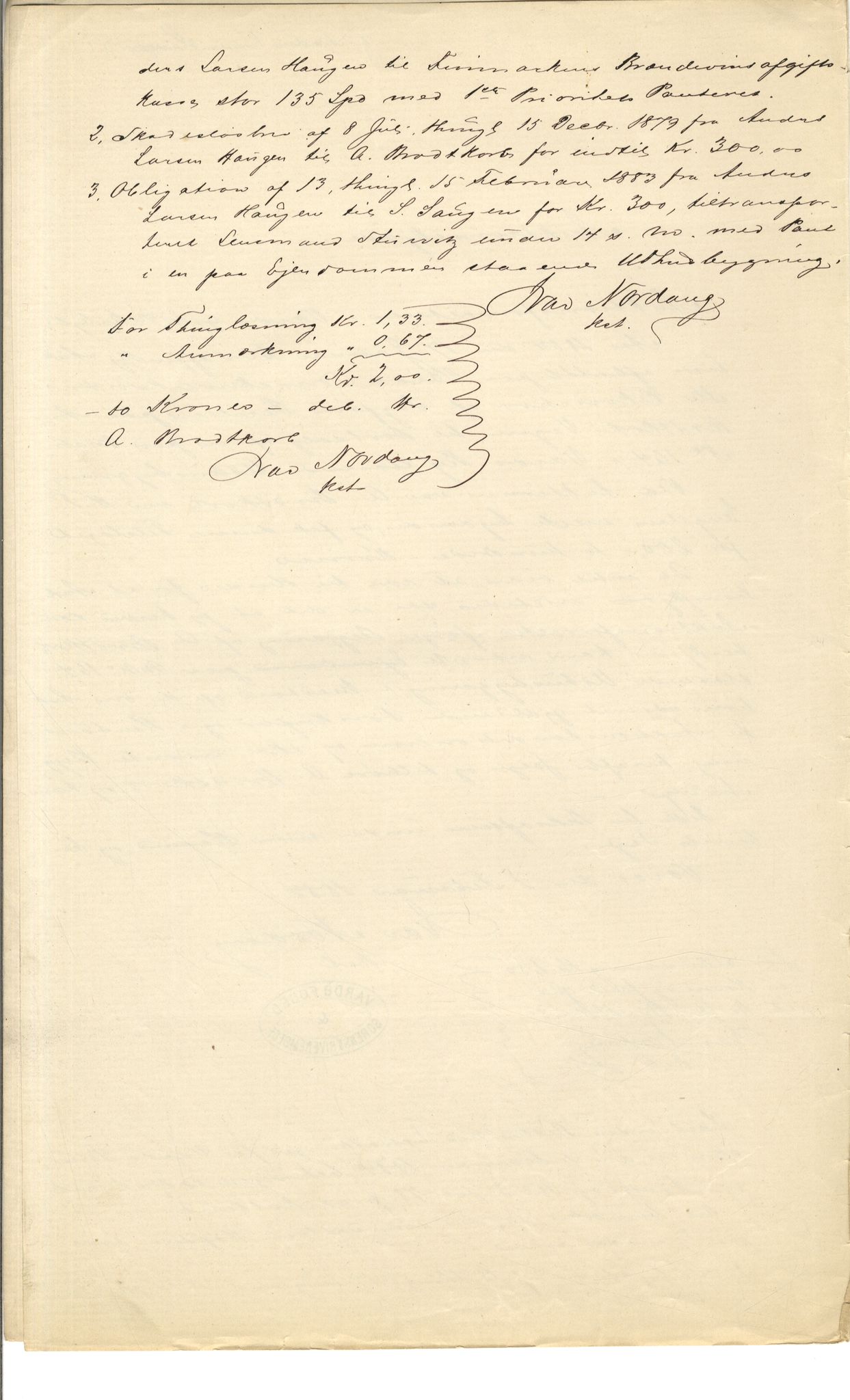 Brodtkorb handel A/S, VAMU/A-0001/Q/Qb/L0001: Skjøter og grunnbrev i Vardø by, 1822-1943, s. 65
