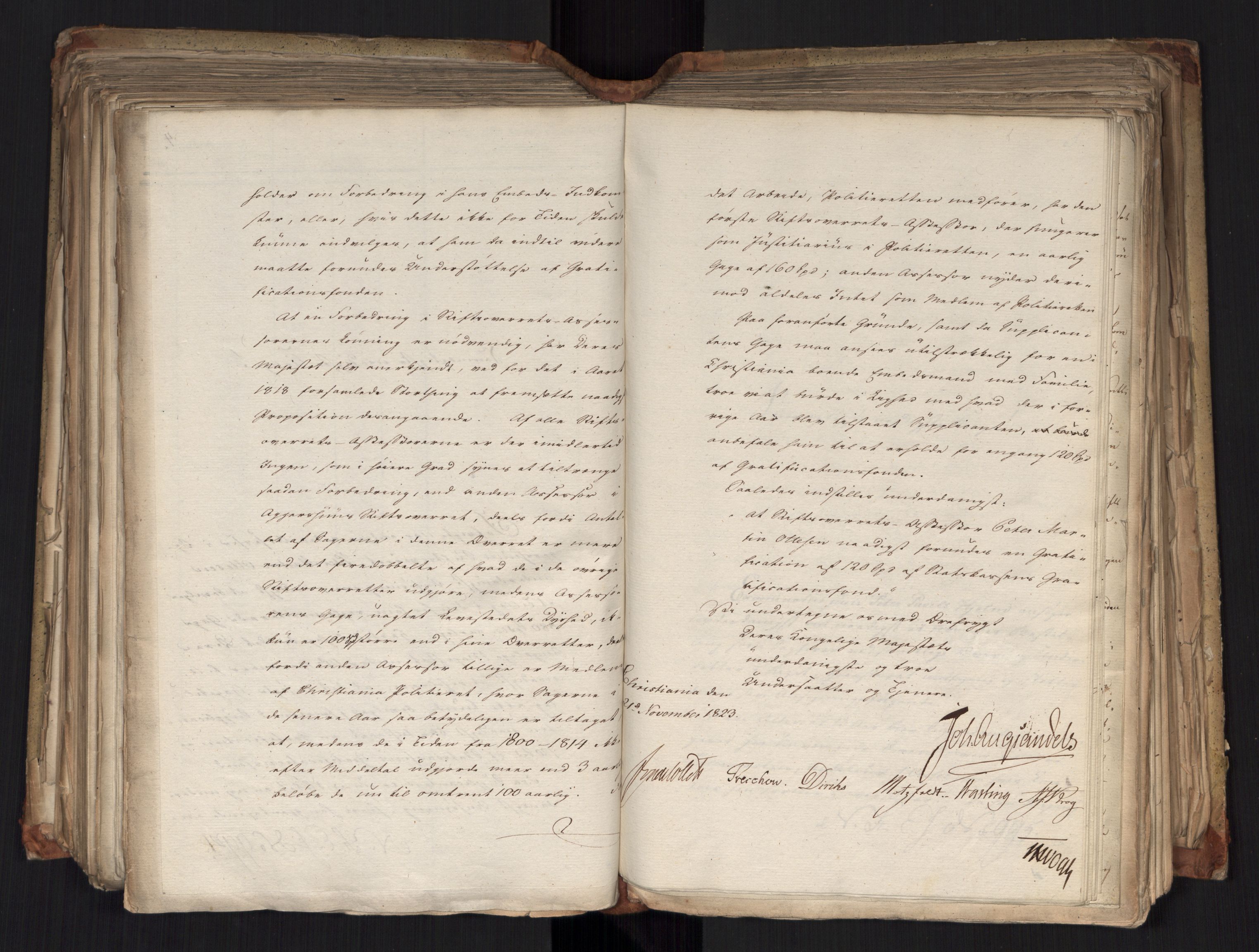 Statsrådsavdelingen i Stockholm, AV/RA-S-1003/D/Da/L0036: Regjeringsinnstillinger nr. 841-1114, 1823, s. 450