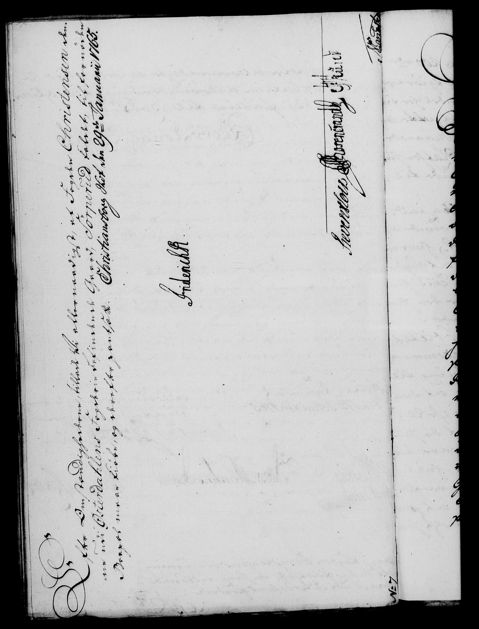 Rentekammeret, Kammerkanselliet, RA/EA-3111/G/Gf/Gfa/L0047: Norsk relasjons- og resolusjonsprotokoll (merket RK 52.47), 1765, s. 58