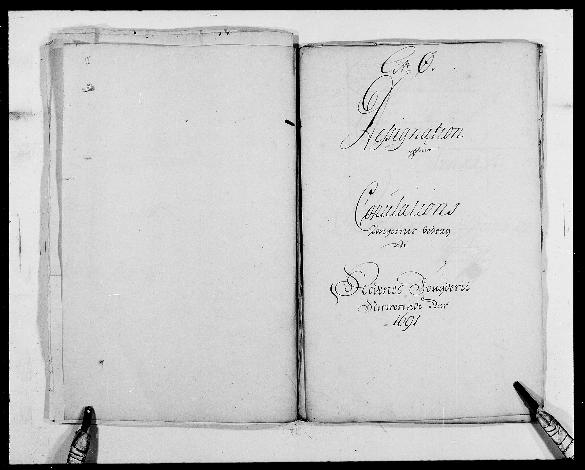 Rentekammeret inntil 1814, Reviderte regnskaper, Fogderegnskap, AV/RA-EA-4092/R39/L2311: Fogderegnskap Nedenes, 1690-1692, s. 122