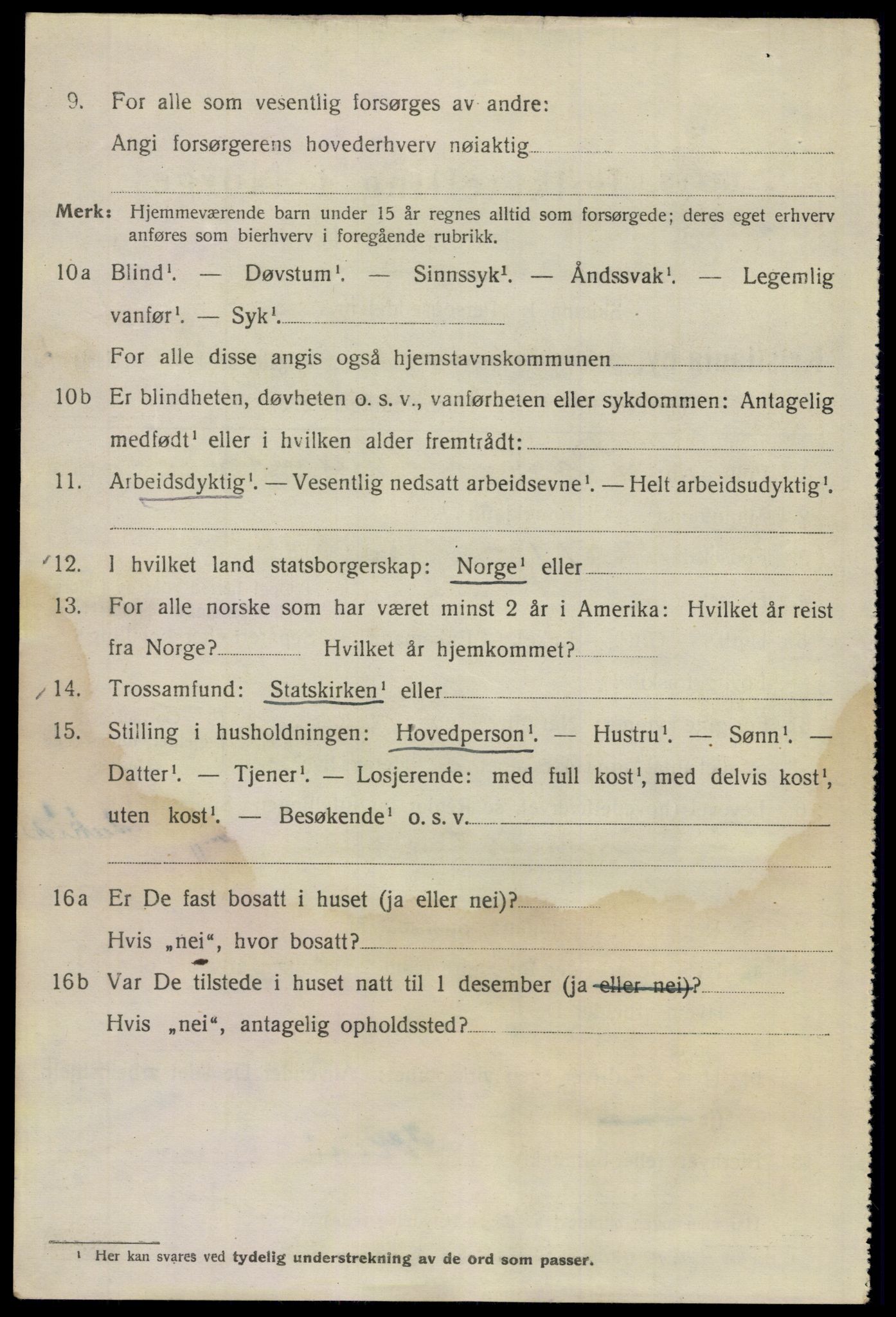 SAO, Folketelling 1920 for 0301 Kristiania kjøpstad, 1920, s. 431418