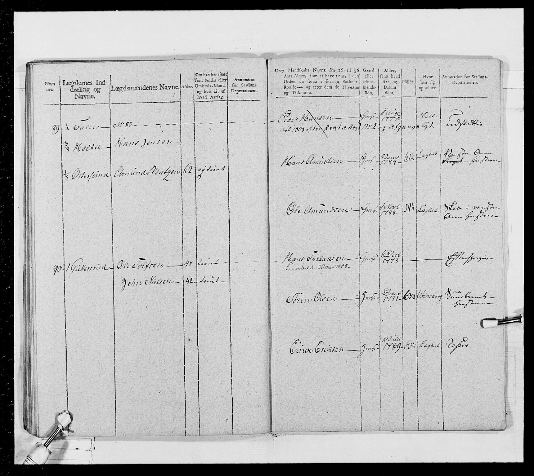 Generalitets- og kommissariatskollegiet, Det kongelige norske kommissariatskollegium, AV/RA-EA-5420/E/Eh/L0024: Norske jegerkorps, 1810-1812, s. 297