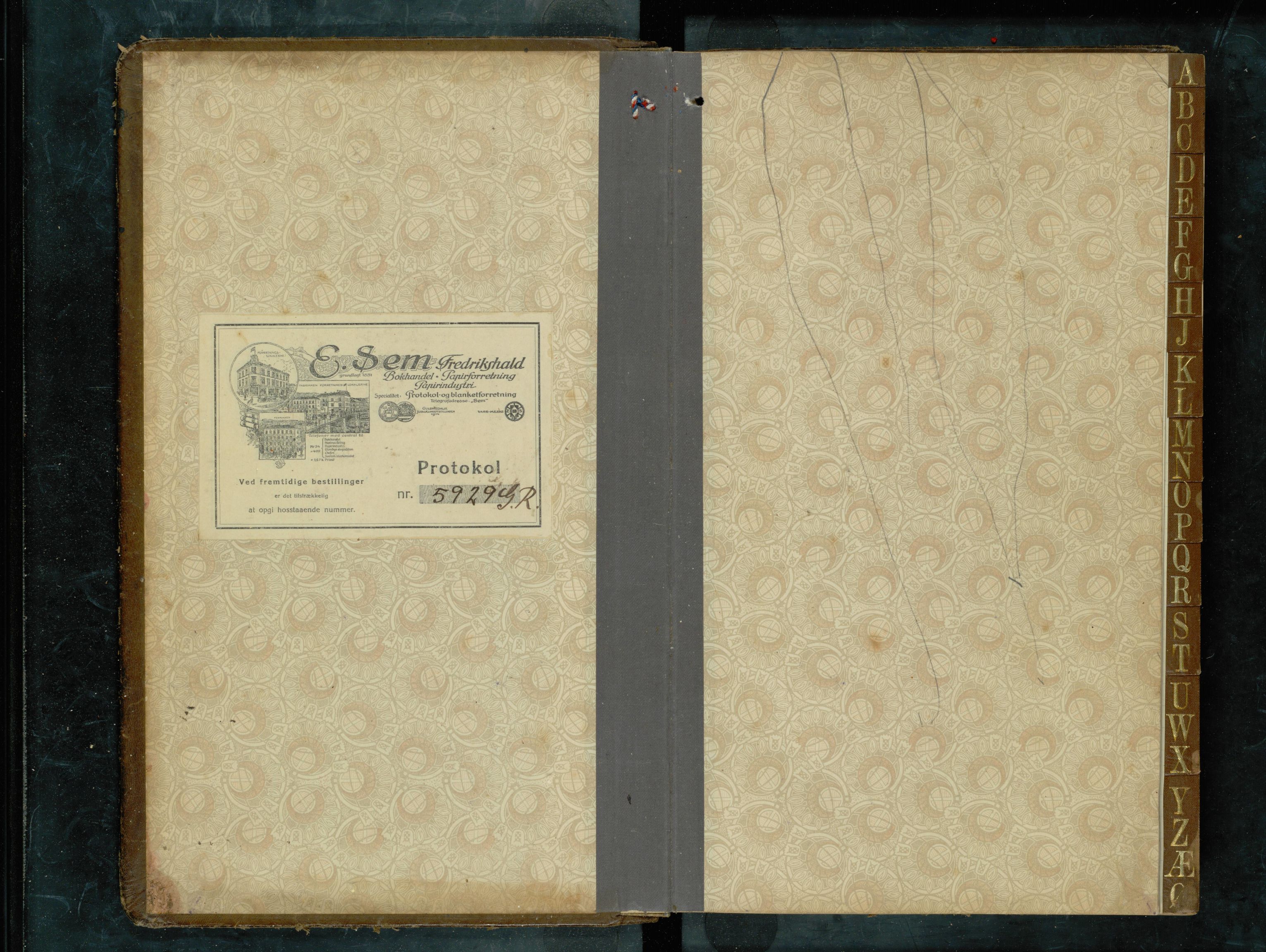 Fjell kommune. Formannskapet, IKAH/1246-021/A/Aa/L0006: Møtebok for Fjell formannskap og heradstyre, 1918-1923