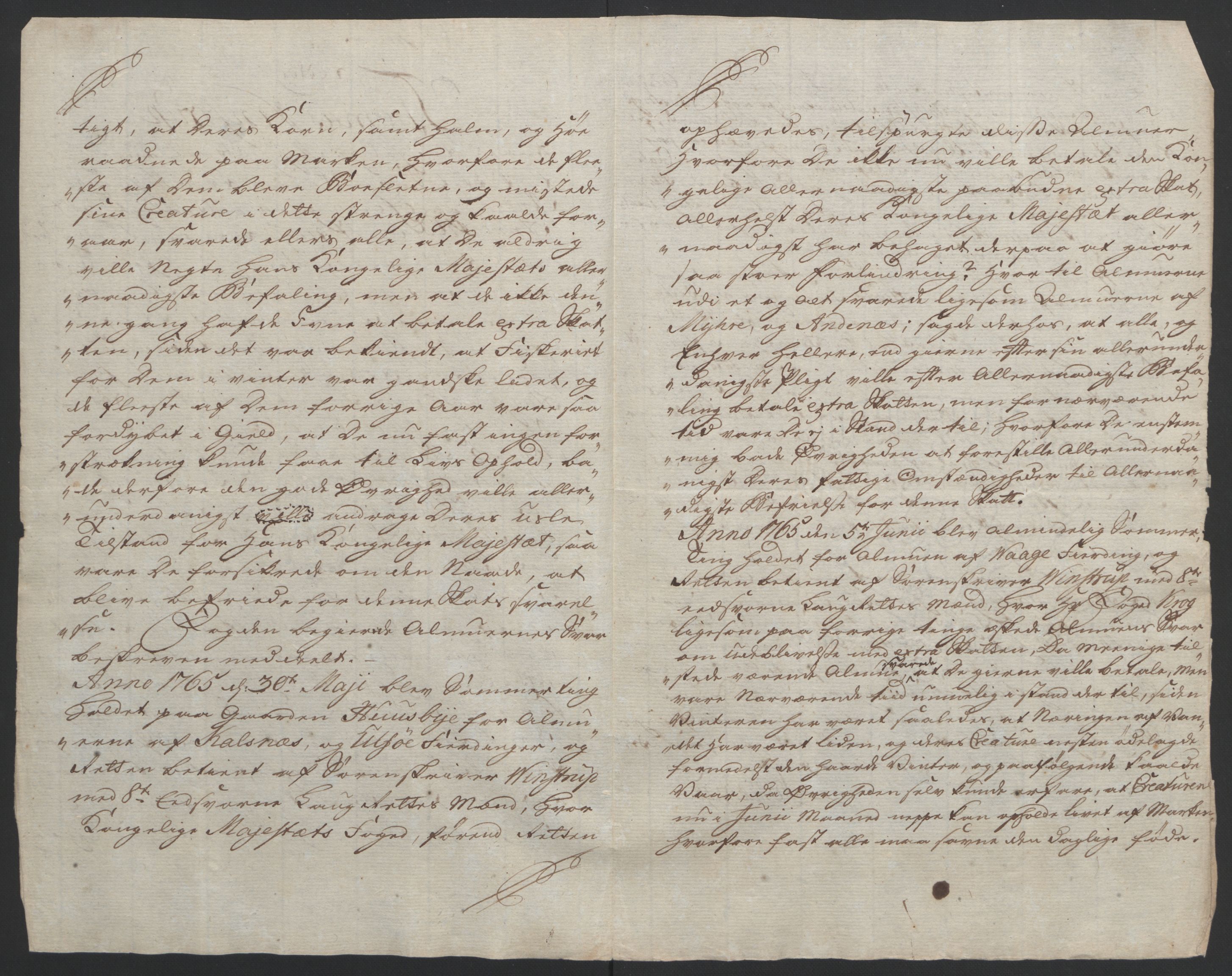 Rentekammeret inntil 1814, Reviderte regnskaper, Fogderegnskap, RA/EA-4092/R67/L4747: Ekstraskatten Vesterålen, Andenes og Lofoten, 1762-1766, s. 438