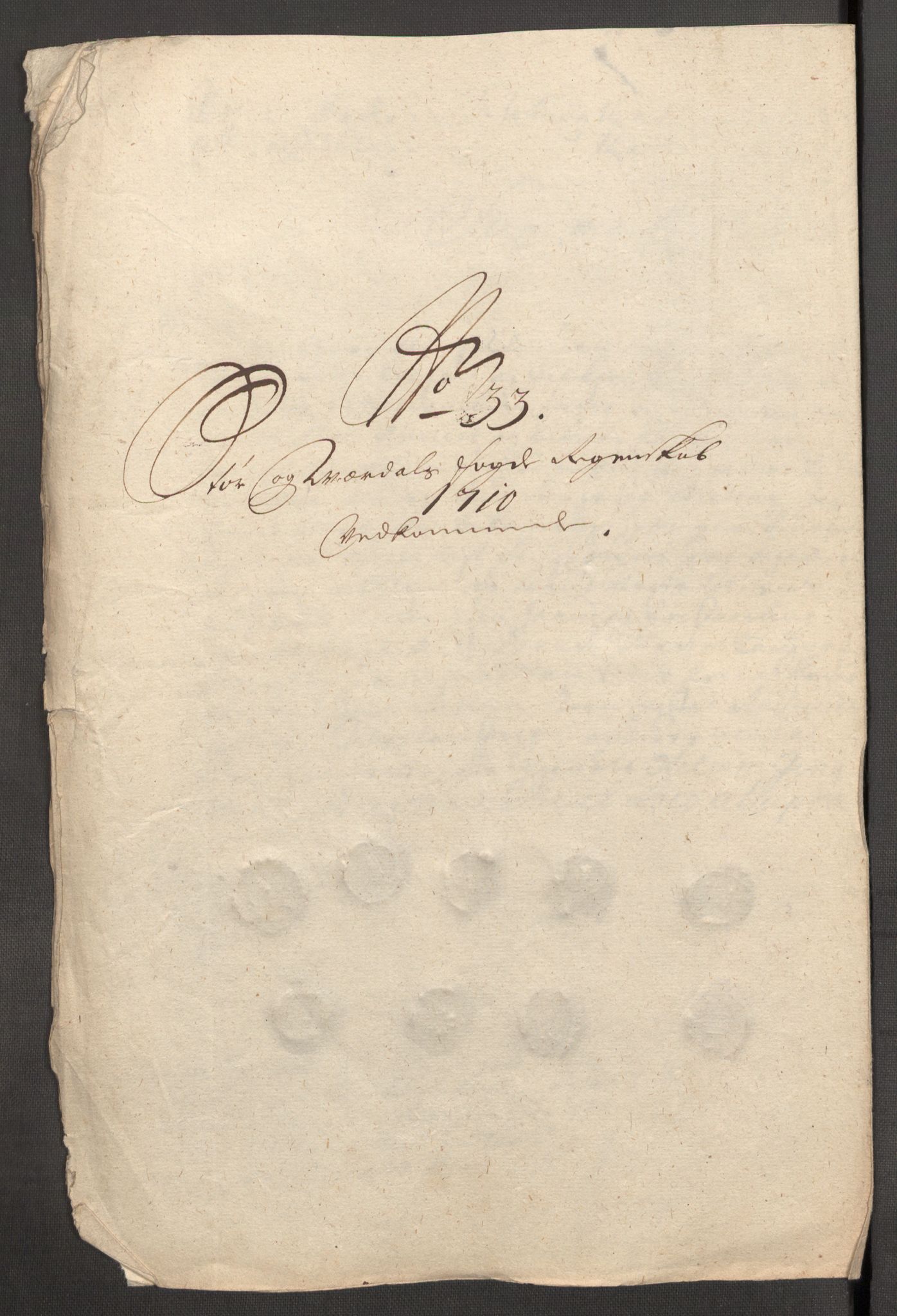 Rentekammeret inntil 1814, Reviderte regnskaper, Fogderegnskap, RA/EA-4092/R62/L4200: Fogderegnskap Stjørdal og Verdal, 1710, s. 262