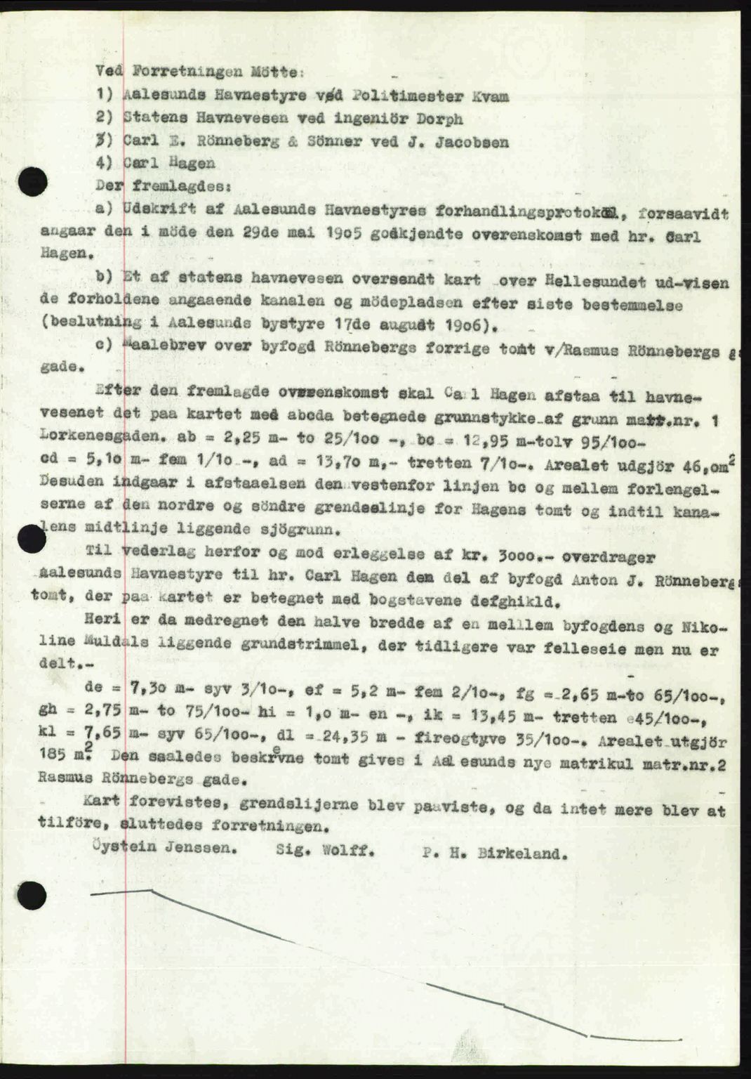 Ålesund byfogd, AV/SAT-A-4384: Pantebok nr. 36b, 1946-1947, Dagboknr: 445/1946