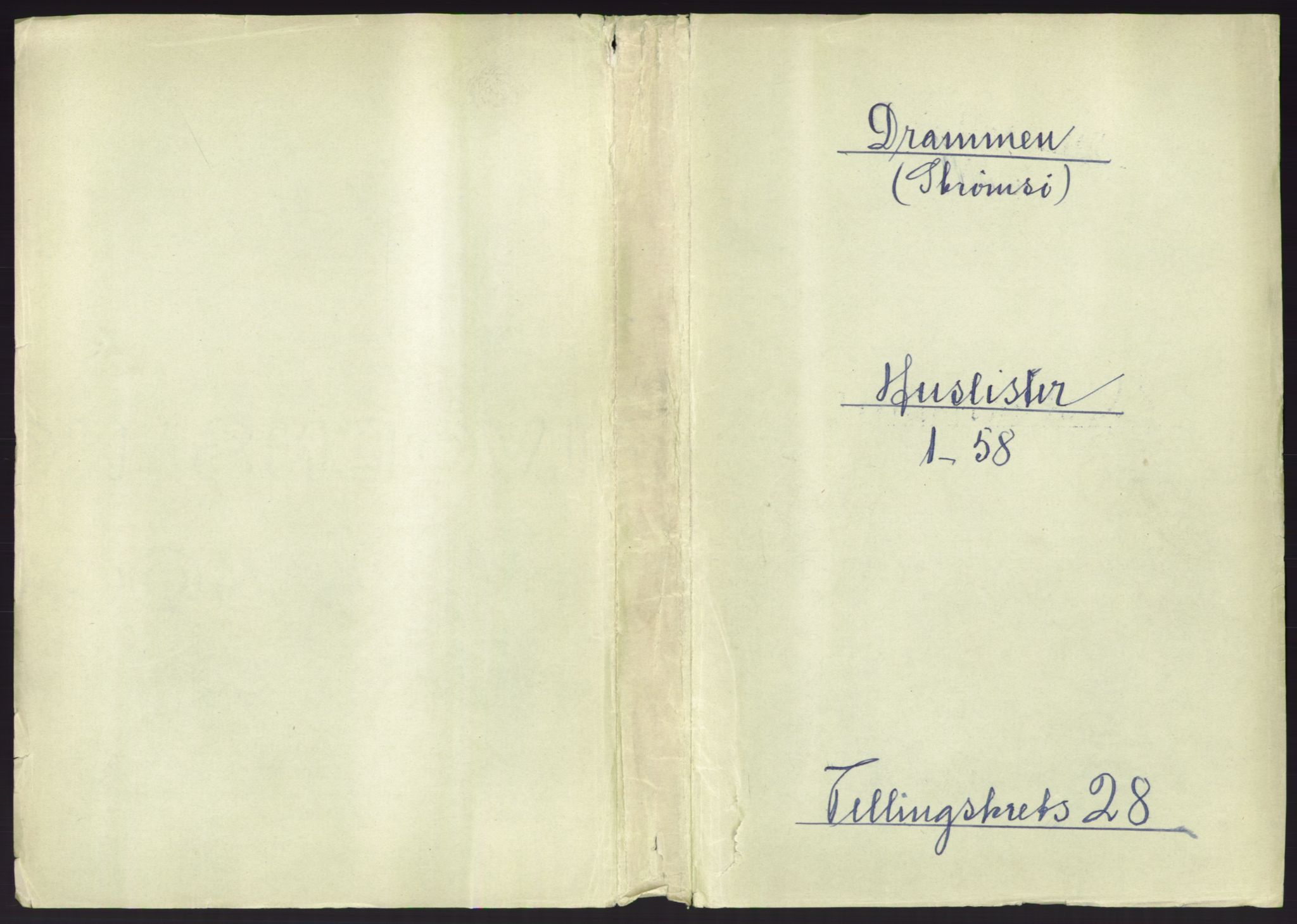 RA, Folketelling 1891 for 0602 Drammen kjøpstad, 1891, s. 2351