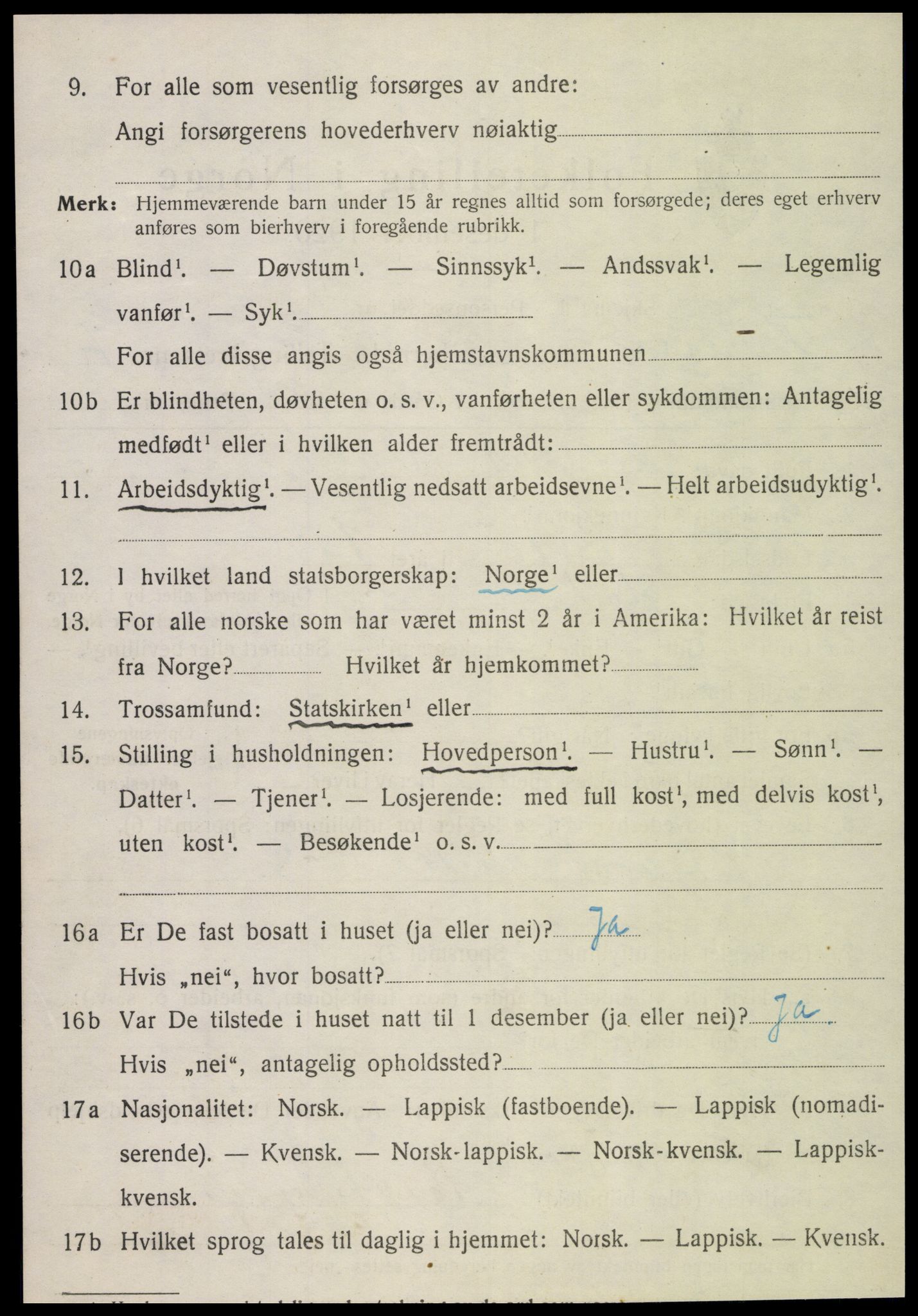 SAT, Folketelling 1920 for 1735 Kvam herred, 1920, s. 1812
