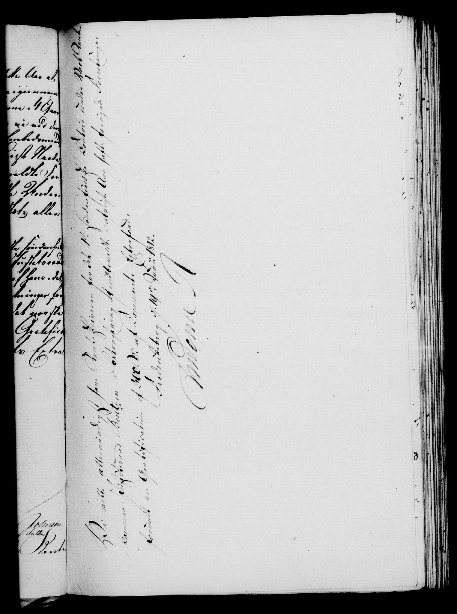Rentekammeret, Kammerkanselliet, RA/EA-3111/G/Gf/Gfa/L0094: Norsk relasjons- og resolusjonsprotokoll (merket RK 52.94), 1812, s. 279