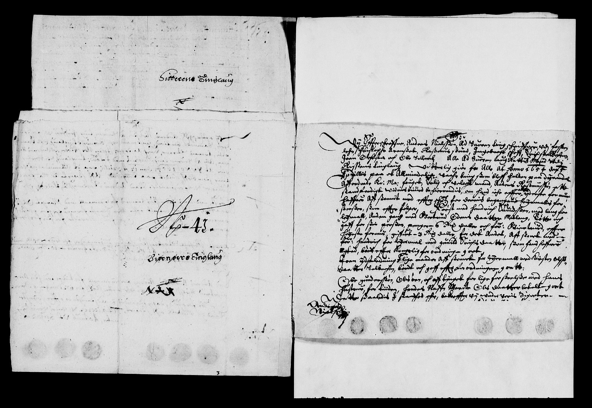 Rentekammeret inntil 1814, Reviderte regnskaper, Lensregnskaper, AV/RA-EA-5023/R/Rb/Rbw/L0111: Trondheim len, 1652-1654