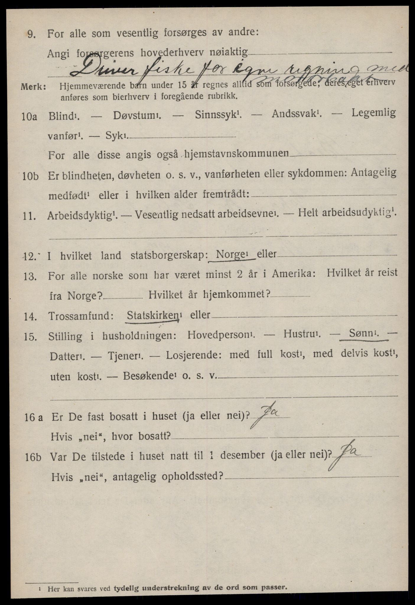 SAT, Folketelling 1920 for 1574 Brattvær herred, 1920, s. 2481
