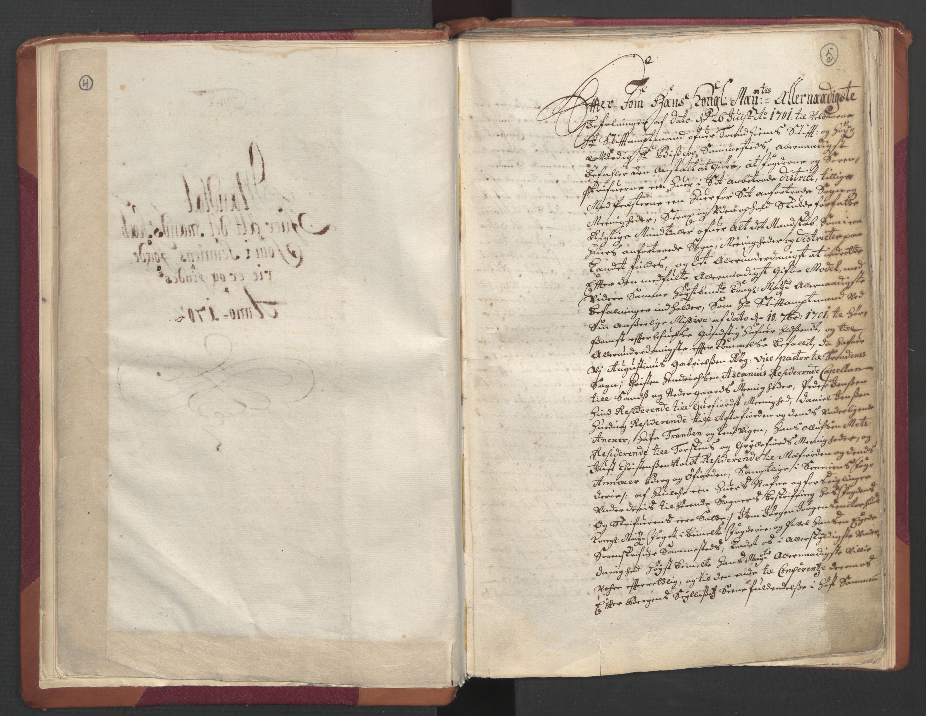 RA, Manntallet 1701, nr. 19: Senja og Tromsø fogderi, 1701, s. 4-5