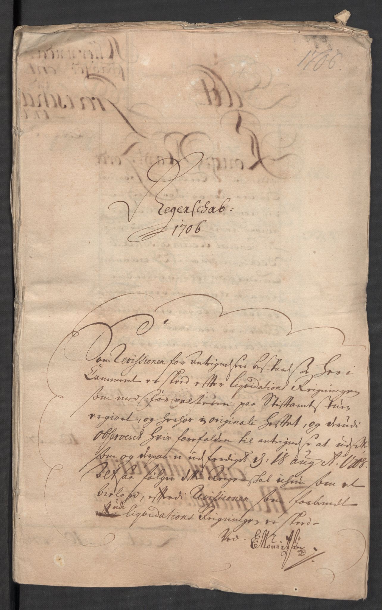 Rentekammeret inntil 1814, Reviderte regnskaper, Fogderegnskap, RA/EA-4092/R32/L1872: Fogderegnskap Jarlsberg grevskap, 1706-1707, s. 3