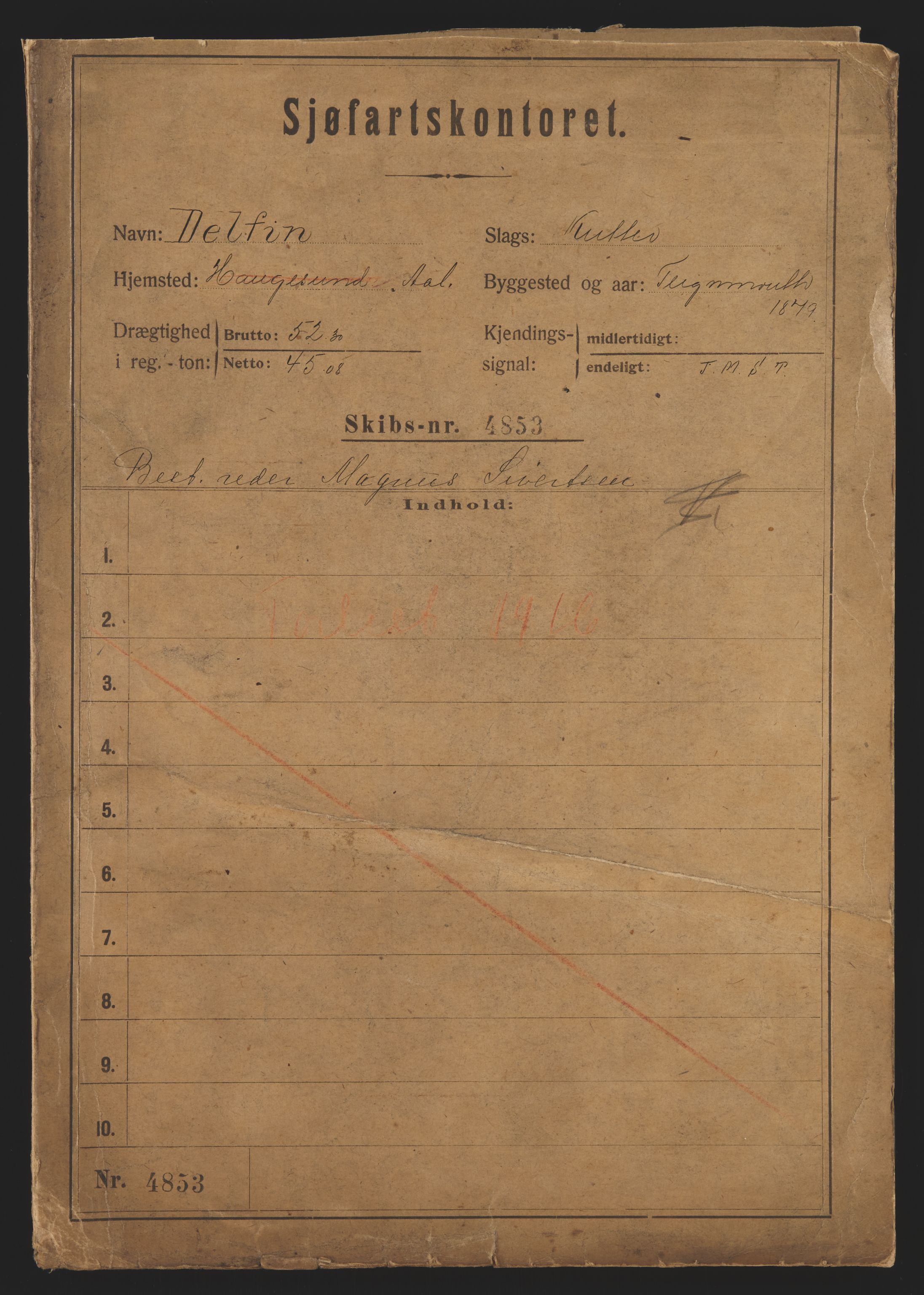 Sjøfartsdirektoratet med forløpere, skipsmapper slettede skip, AV/RA-S-4998/F/Fa/L0236: --, 1866-1926, s. 3