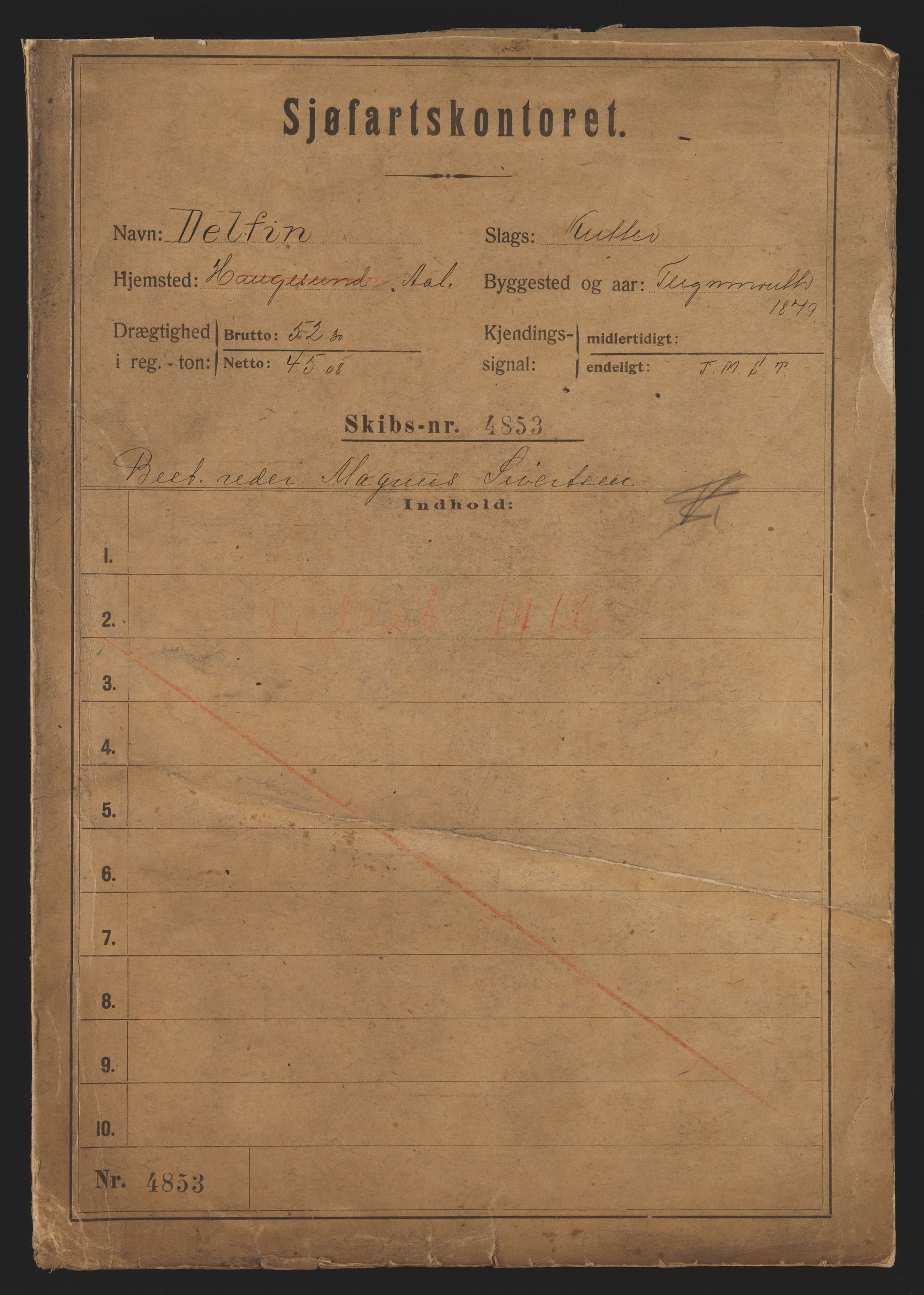 Sjøfartsdirektoratet med forløpere, skipsmapper slettede skip, RA/S-4998/F/Fa/L0236: --, 1866-1926, s. 3