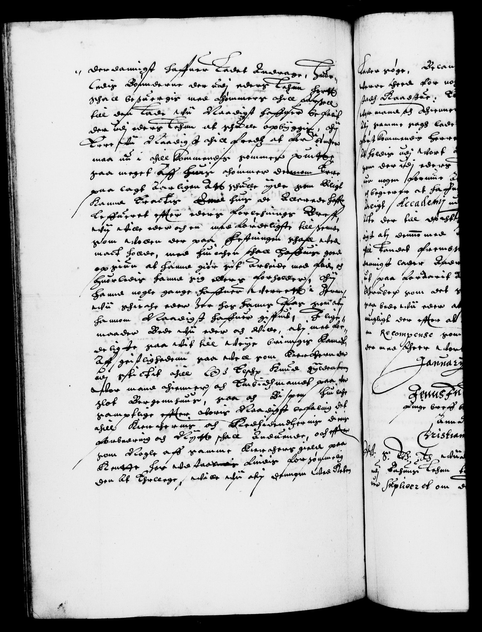 Danske Kanselli 1572-1799, AV/RA-EA-3023/F/Fc/Fca/Fcab/L0004: Norske tegnelser (mikrofilm), 1617-1627, s. 418b