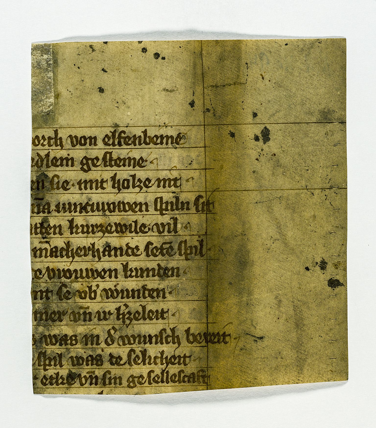 Riksarkivets diplomsamling, AV/RA-EA-5965/F26/L0007: Norrøne membranfragmenter bestand 88-101, u.nr., 1100-1536, s. 104