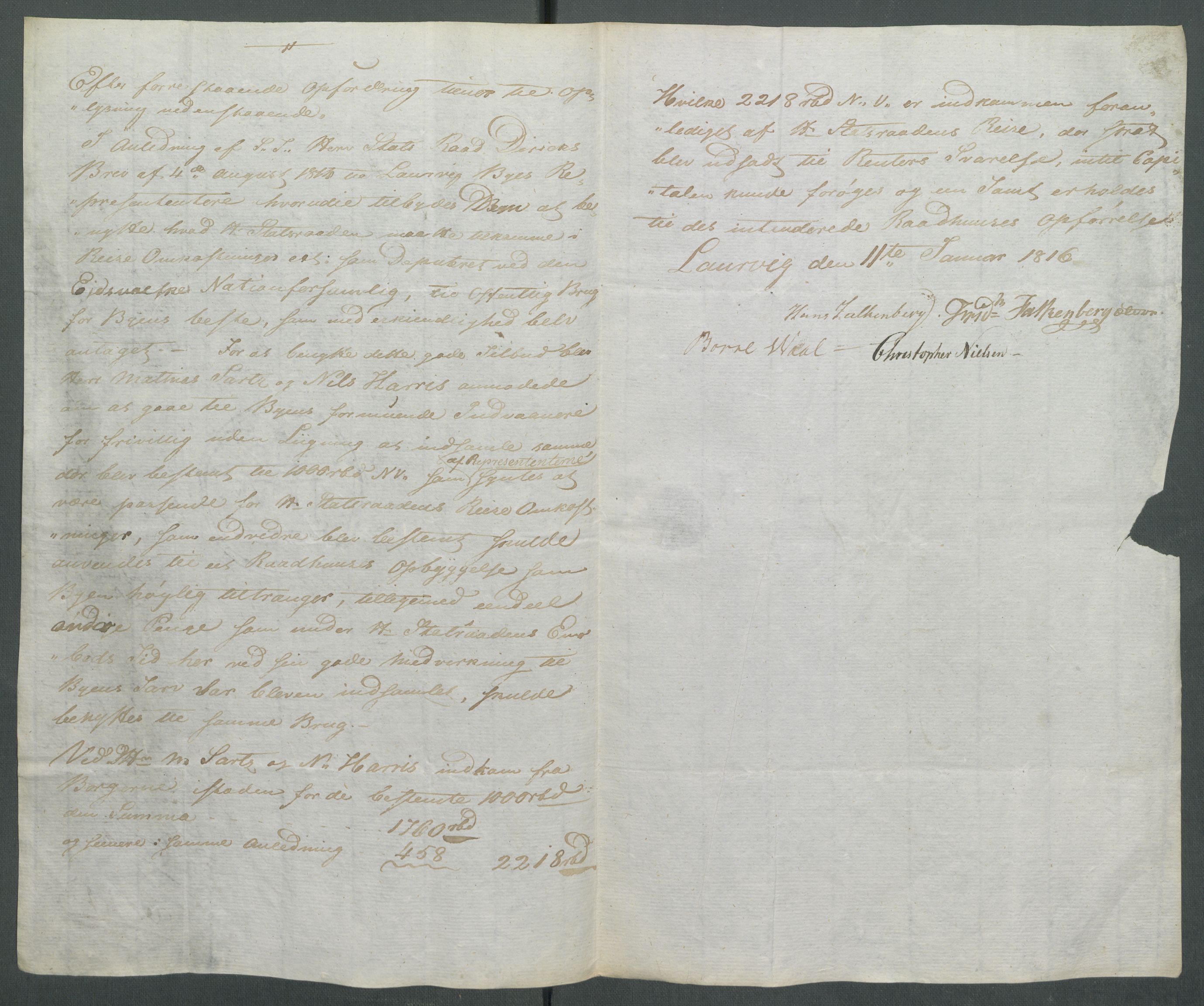 5. departement for finans-, handels- og tollfaget, AV/RA-S-3893/C/Cb/L0014: Regninger fra Riksforsamlingens deputerede, 1814, s. 272