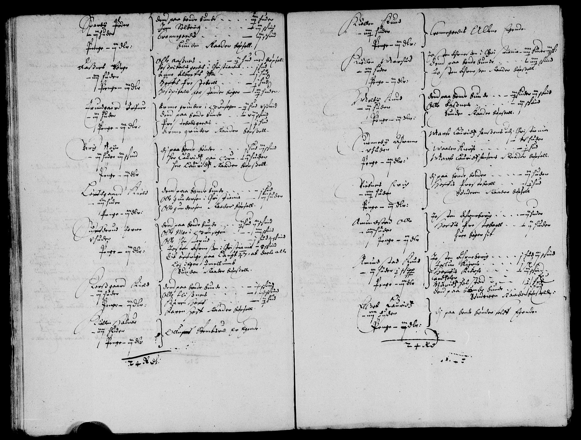 Rentekammeret inntil 1814, Reviderte regnskaper, Lensregnskaper, AV/RA-EA-5023/R/Rb/Rba/L0202: Akershus len, 1650-1651
