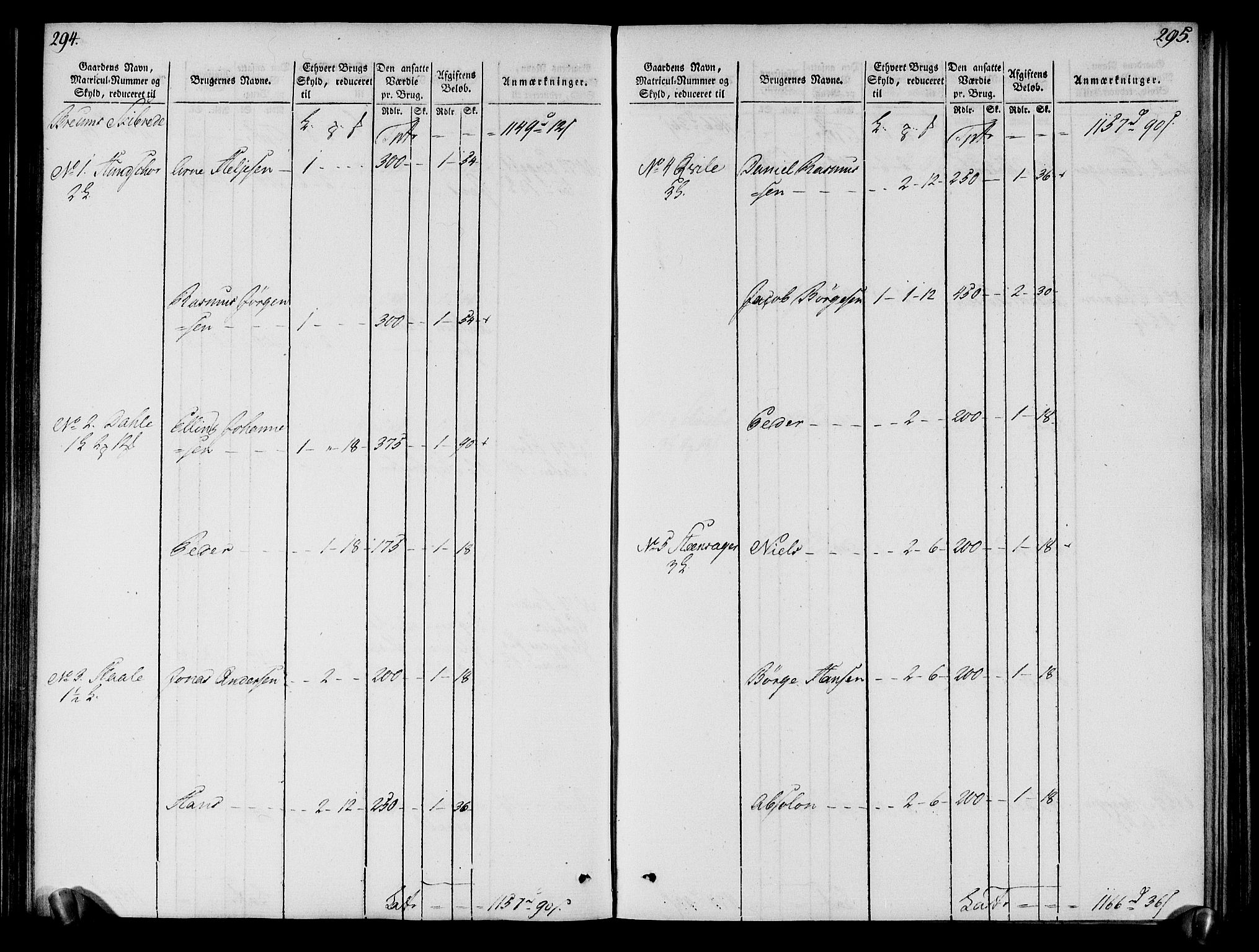 Rentekammeret inntil 1814, Realistisk ordnet avdeling, RA/EA-4070/N/Ne/Nea/L0121: Sunn- og Nordfjord fogderi. Oppebørselsregister, 1803-1804, s. 151