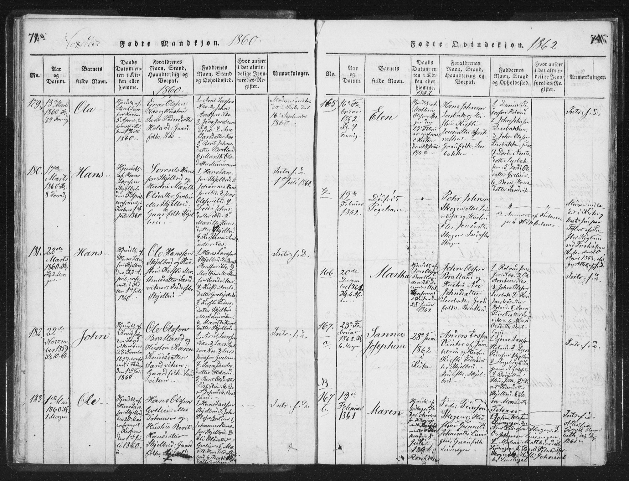 Ministerialprotokoller, klokkerbøker og fødselsregistre - Nord-Trøndelag, SAT/A-1458/755/L0491: Ministerialbok nr. 755A01 /1, 1817-1864, s. 74-75