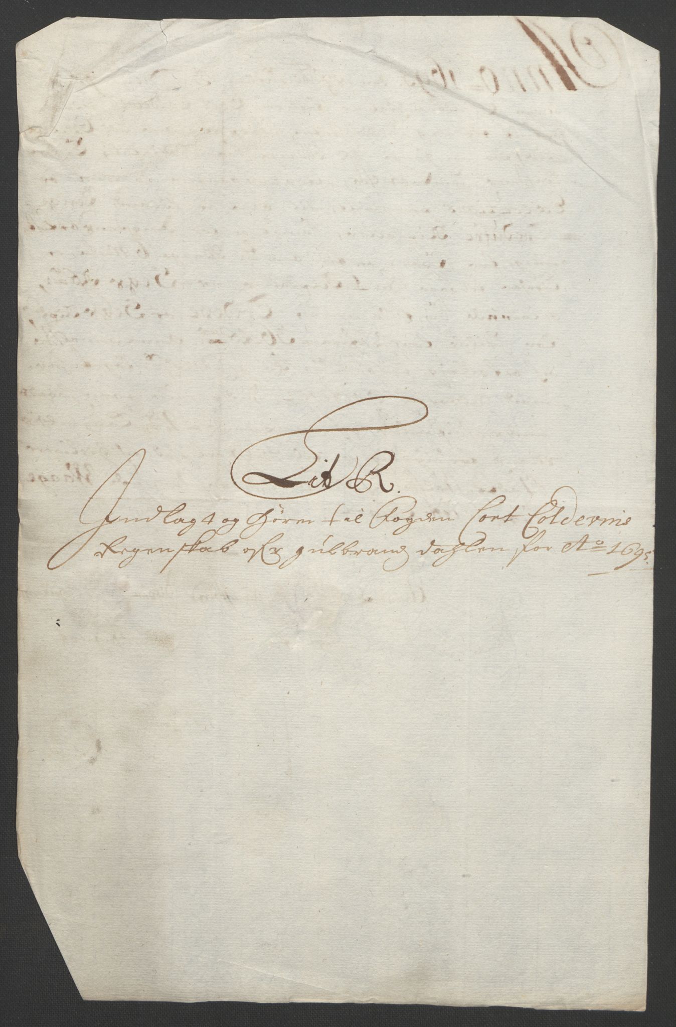 Rentekammeret inntil 1814, Reviderte regnskaper, Fogderegnskap, AV/RA-EA-4092/R17/L1169: Fogderegnskap Gudbrandsdal, 1695, s. 187