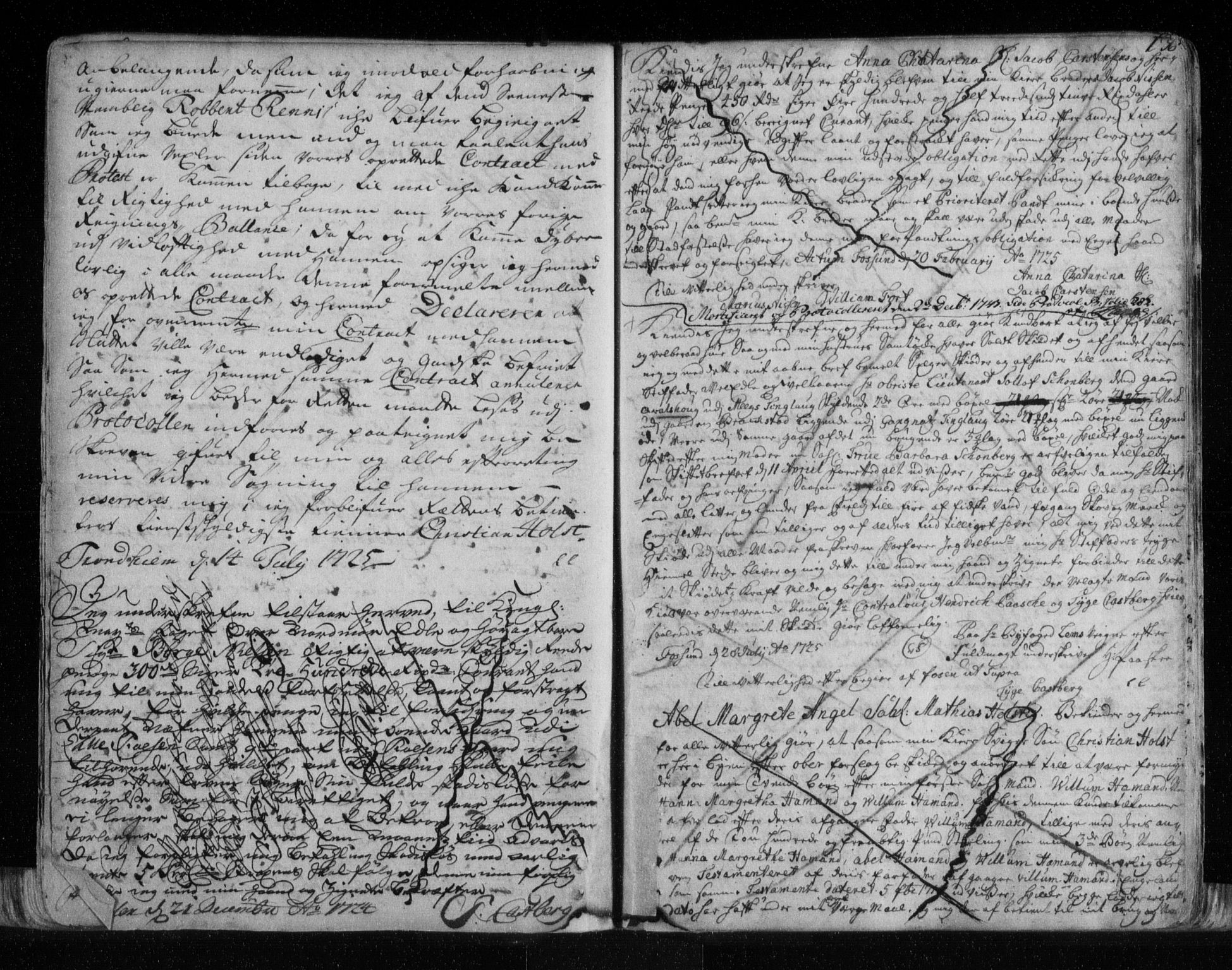 Nordmøre sorenskriveri, SAT/A-4132/1/2/2Ca/L0002: Pantebok nr. B, 1712-1731, s. 136