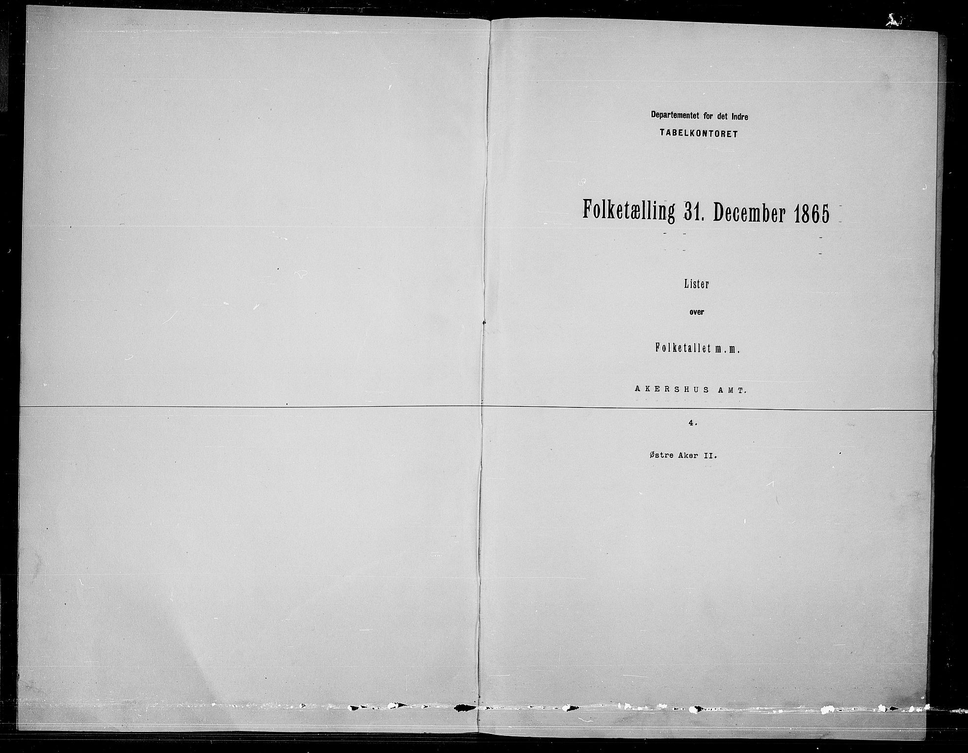 RA, Folketelling 1865 for 0218bP Østre Aker prestegjeld, 1865, s. 224