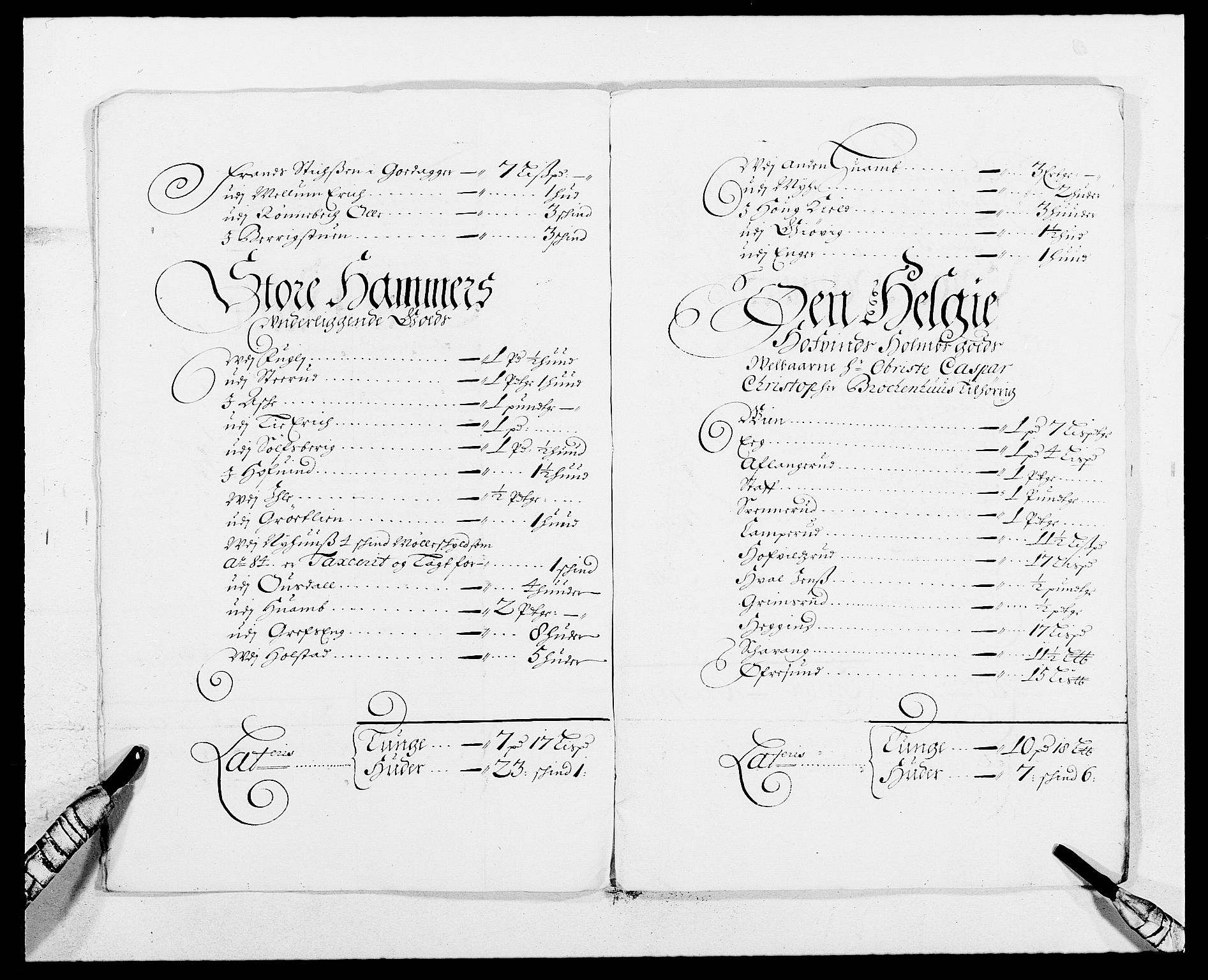 Rentekammeret inntil 1814, Reviderte regnskaper, Fogderegnskap, AV/RA-EA-4092/R16/L1029: Fogderegnskap Hedmark, 1688, s. 263